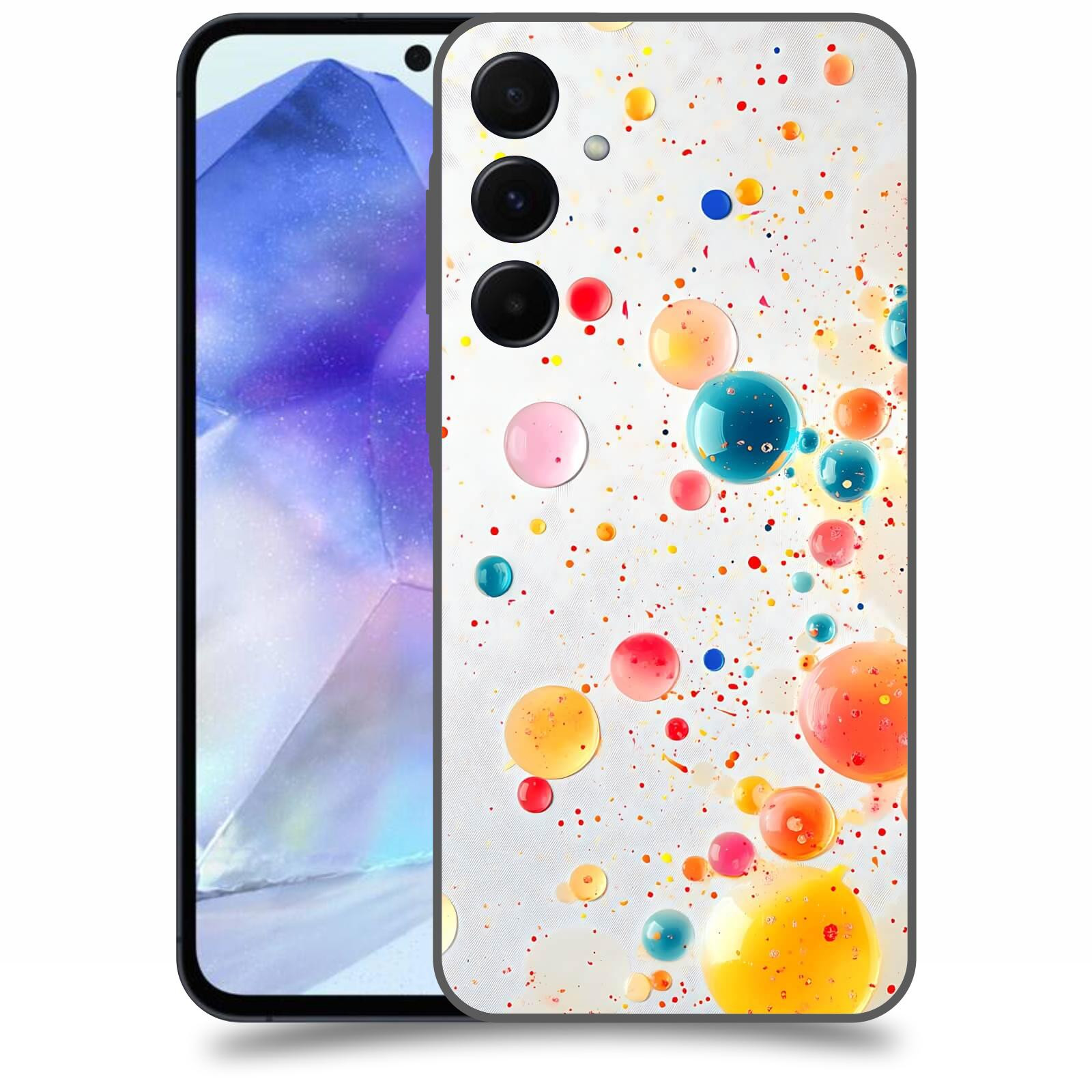 ACOVER Kryt na mobil Samsung Galaxy A55 5G - Barevný výbuch