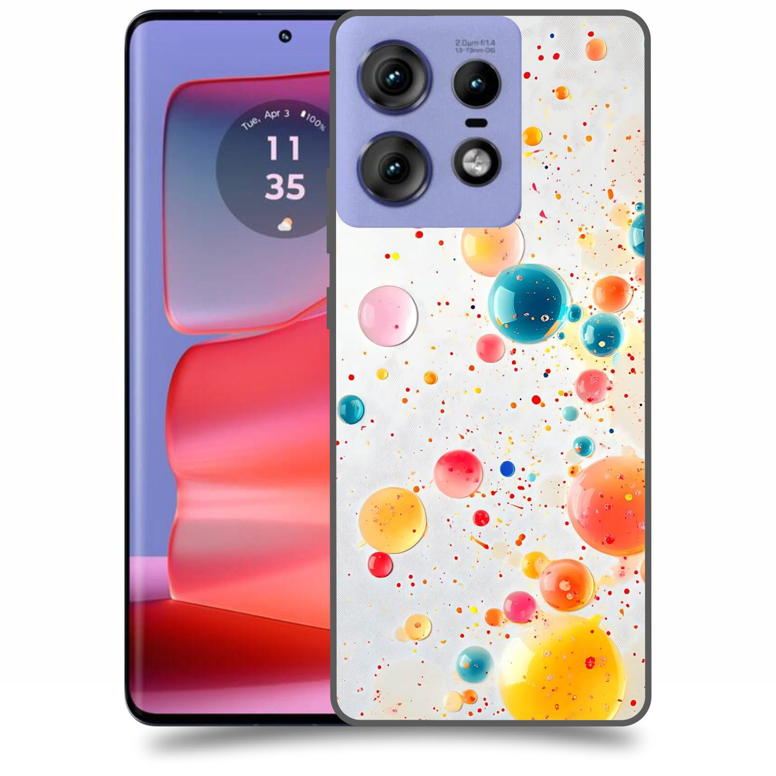 ACOVER Kryt na mobil Motorola Edge 50 Pro - Barevný výbuch