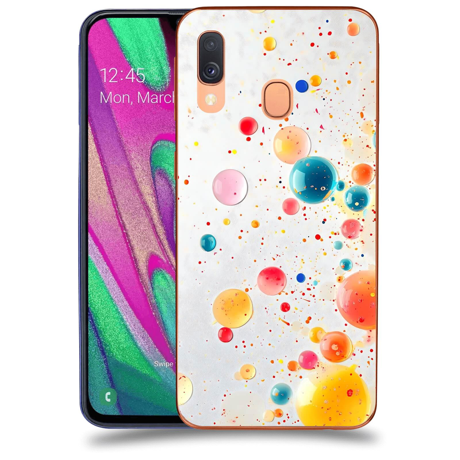 ACOVER Kryt na mobil Samsung Galaxy A40 A405F - Barevný výbuch