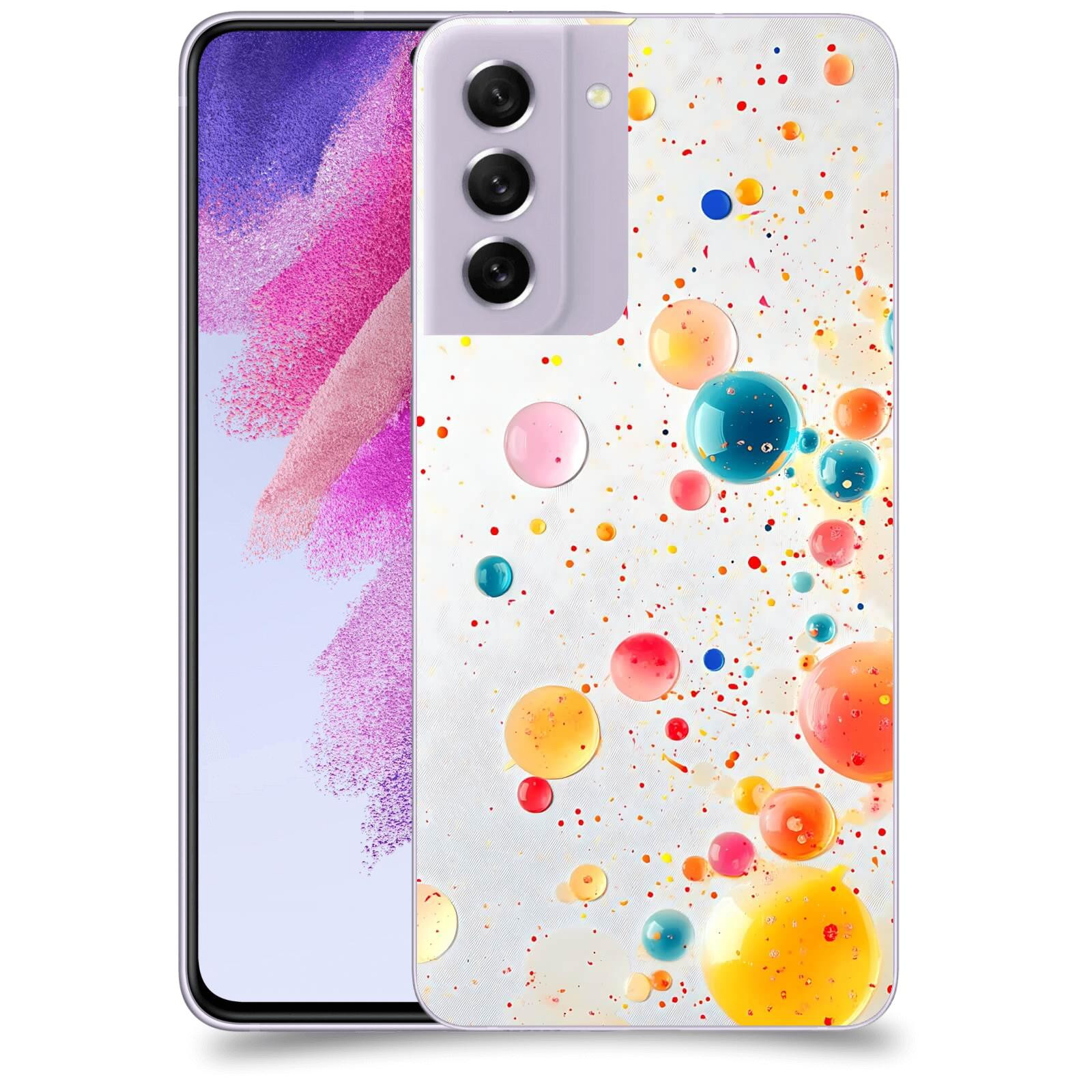 ACOVER Kryt na mobil Samsung Galaxy S21 FE 5G - Barevný výbuch