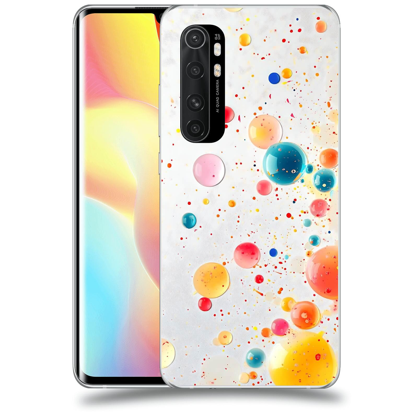 ACOVER Kryt na mobil Xiaomi Mi Note 10 Lite - Barevný výbuch