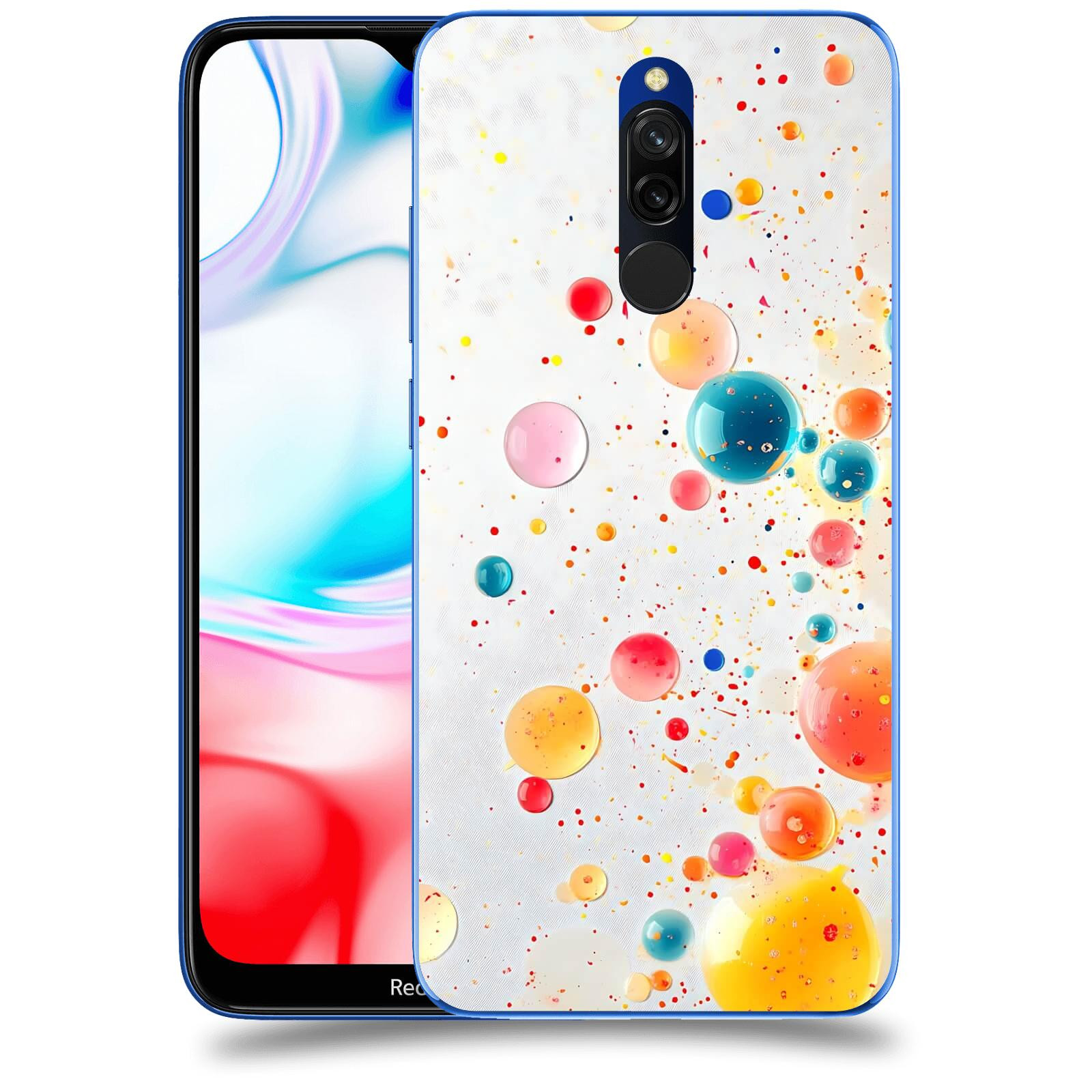 ACOVER Kryt na mobil Xiaomi Redmi 8 - Barevný výbuch