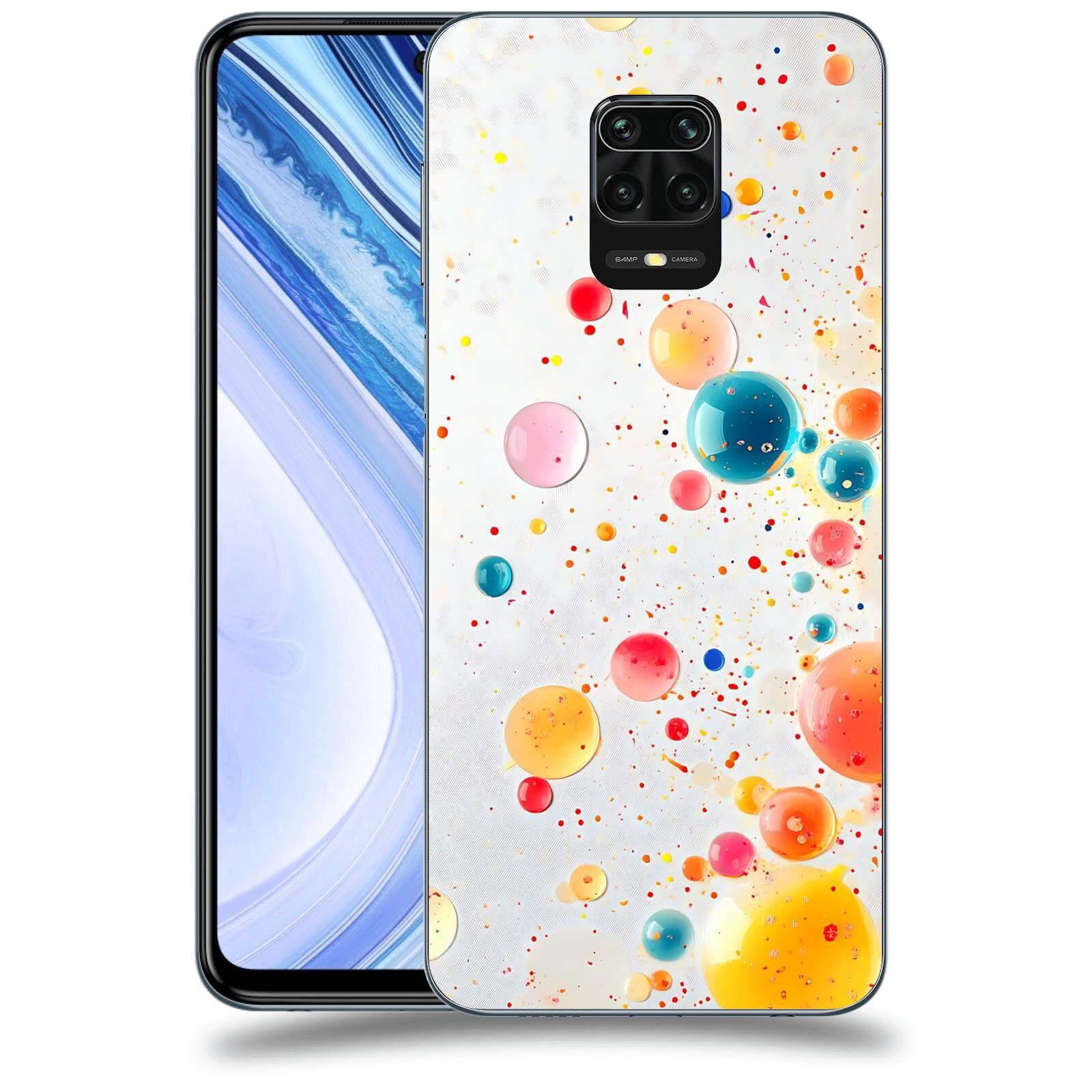 ACOVER Kryt na mobil Xiaomi Redmi Note 9 Pro - Barevný výbuch