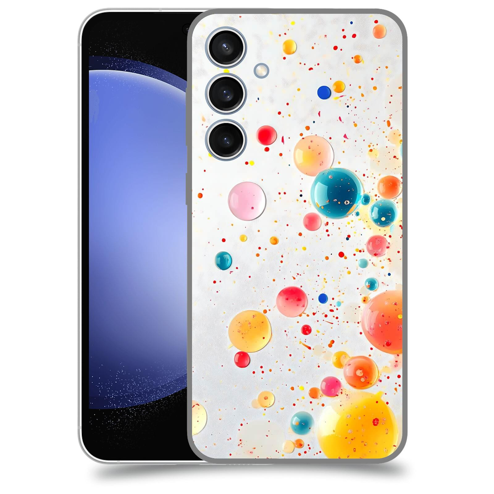ACOVER Kryt na mobil Samsung Galaxy S23 FE - Barevný výbuch