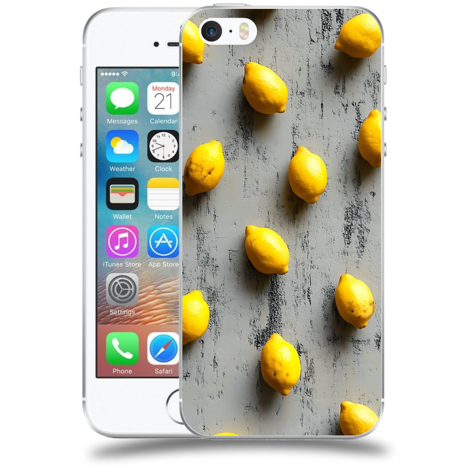 ACOVER Kryt na mobil Apple iPhone 5/5S/SE - Citrusová harmonie