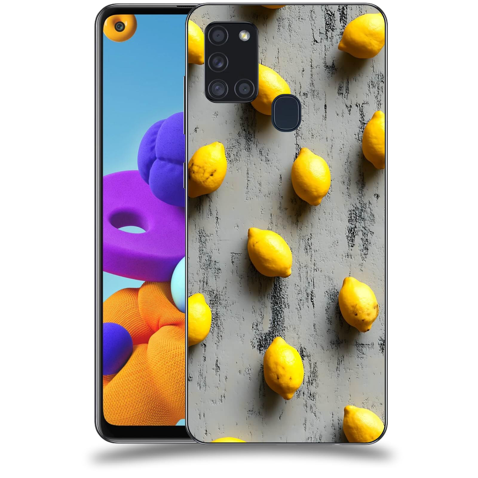ACOVER Kryt na mobil Samsung Galaxy A21s - Citrusová harmonie