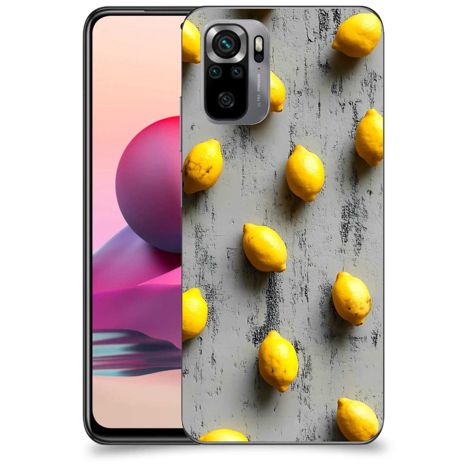 ACOVER Kryt na mobil Xiaomi Redmi Note 10S - Citrusová harmonie