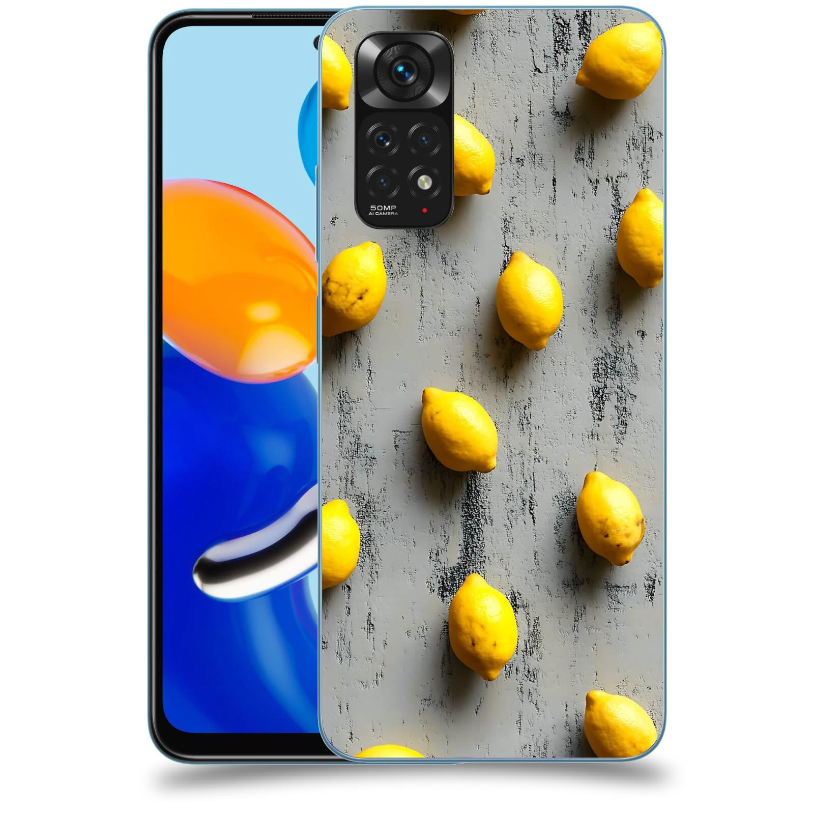 ACOVER Kryt na mobil Xiaomi Redmi Note 11 - Citrusová harmonie