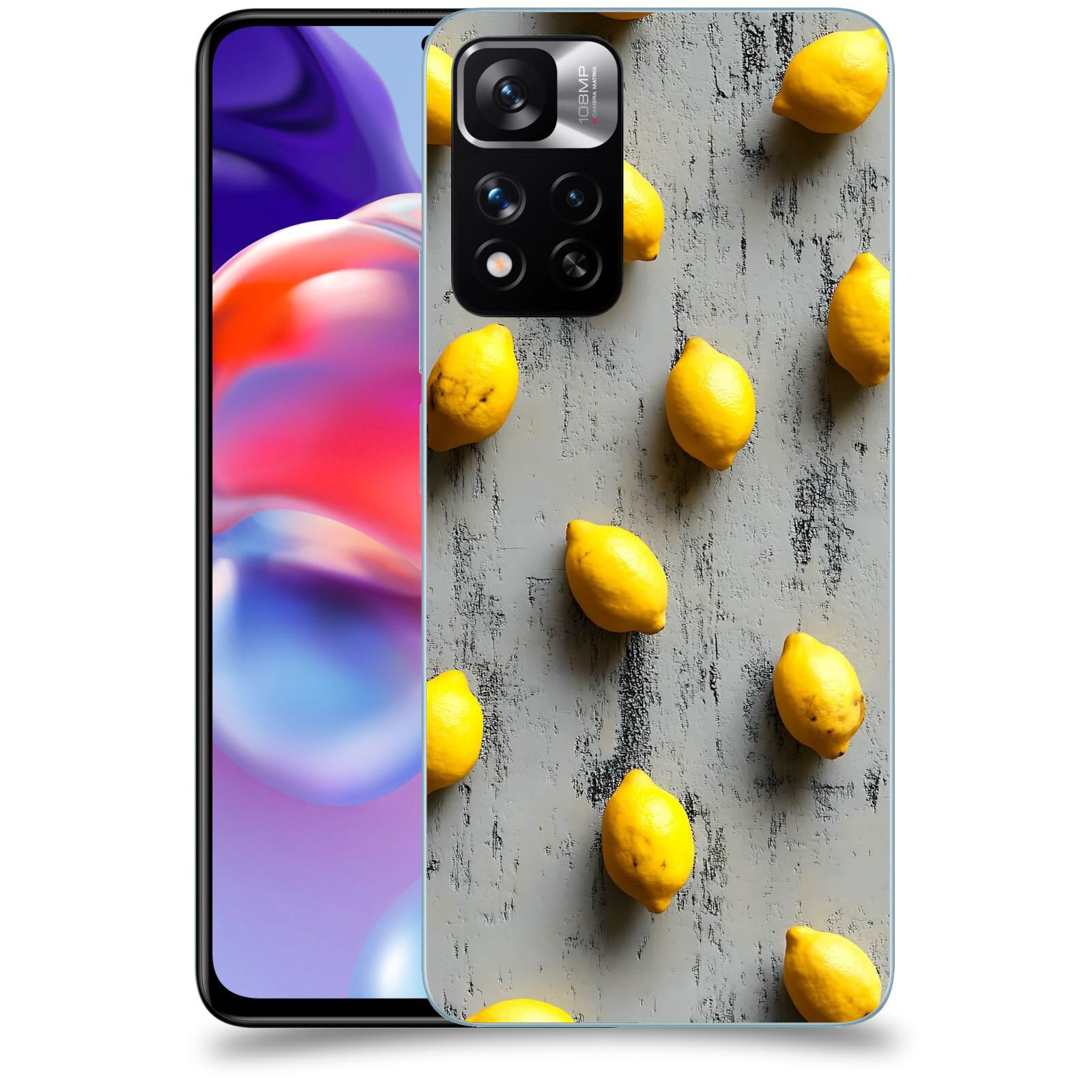 ACOVER Kryt na mobil Xiaomi Redmi Note 11 Pro+ 5G - Citrusová harmonie