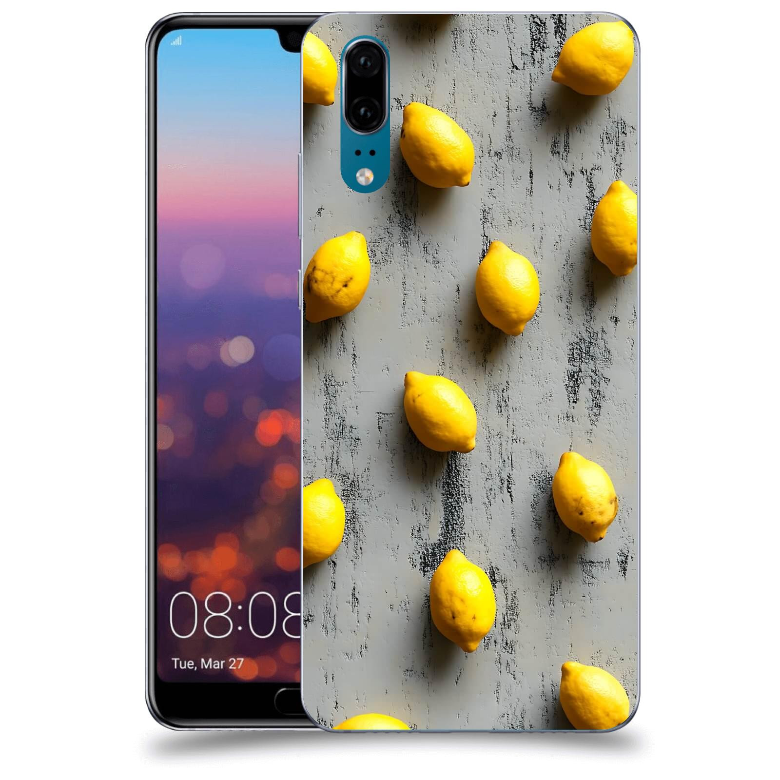 ACOVER Kryt na mobil Huawei P20 - Citrusová harmonie