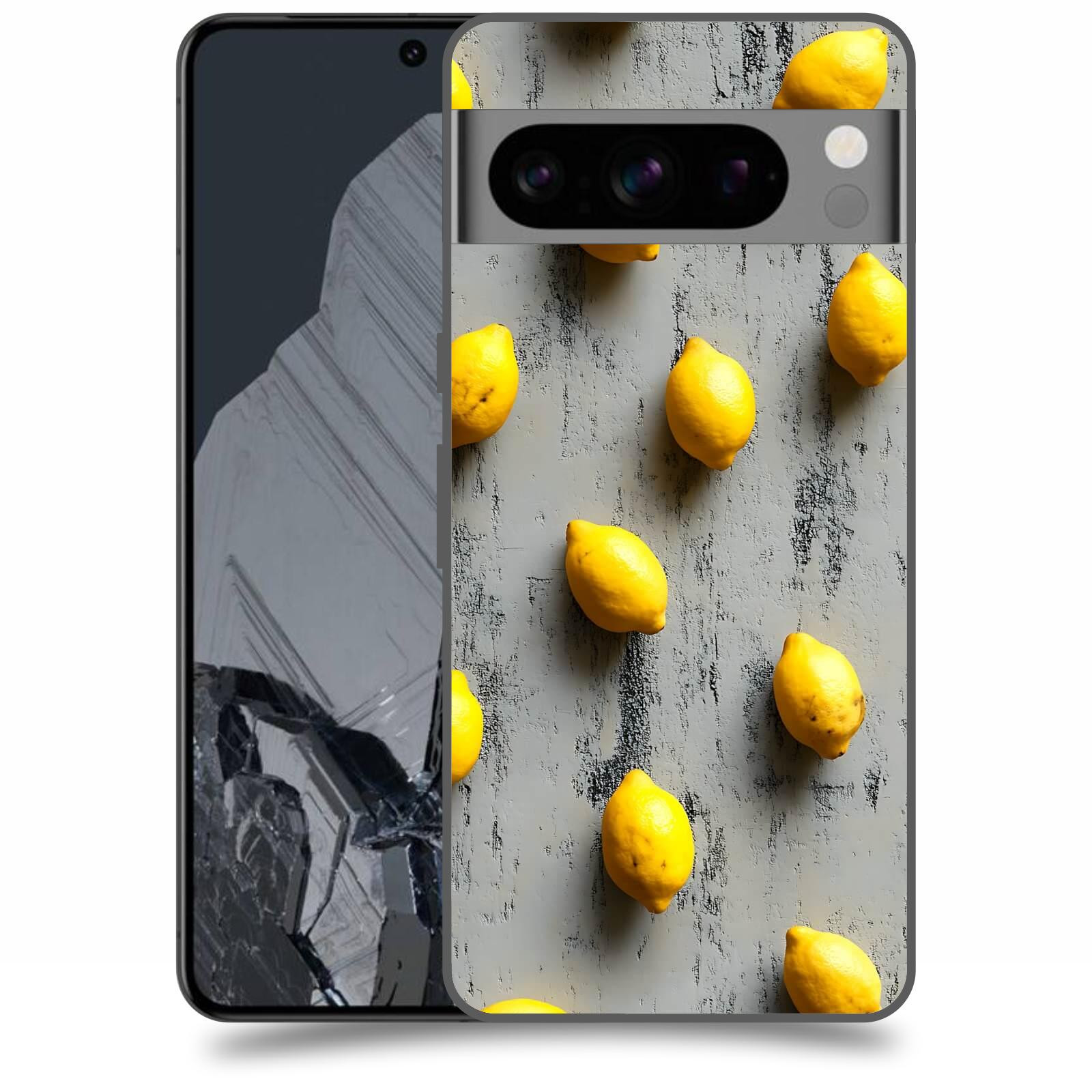 ACOVER Kryt na mobil Google Pixel 8 Pro - Citrusová harmonie