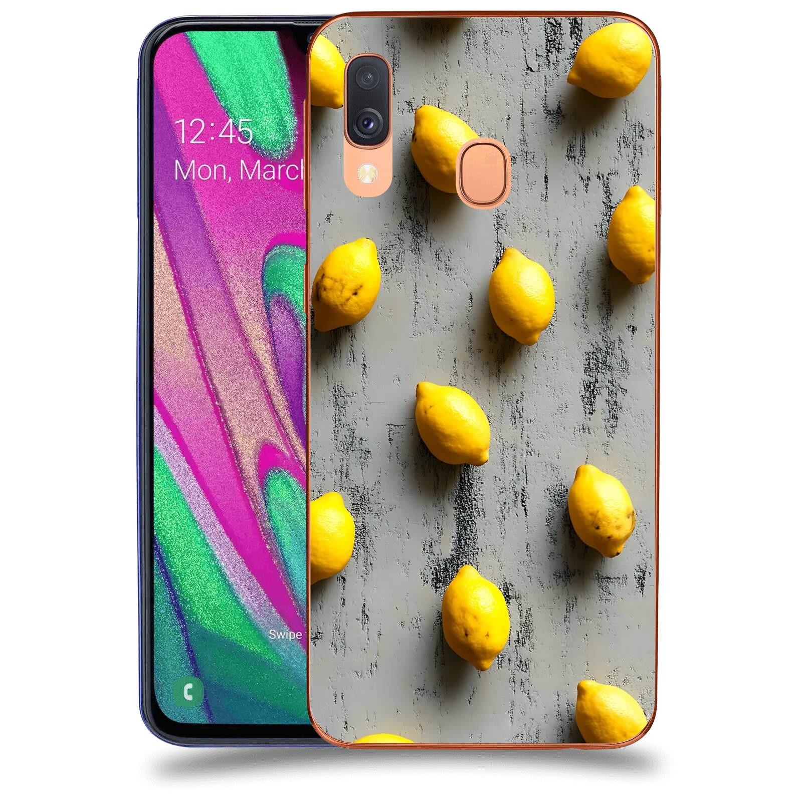 ACOVER Kryt na mobil Samsung Galaxy A40 A405F - Citrusová harmonie