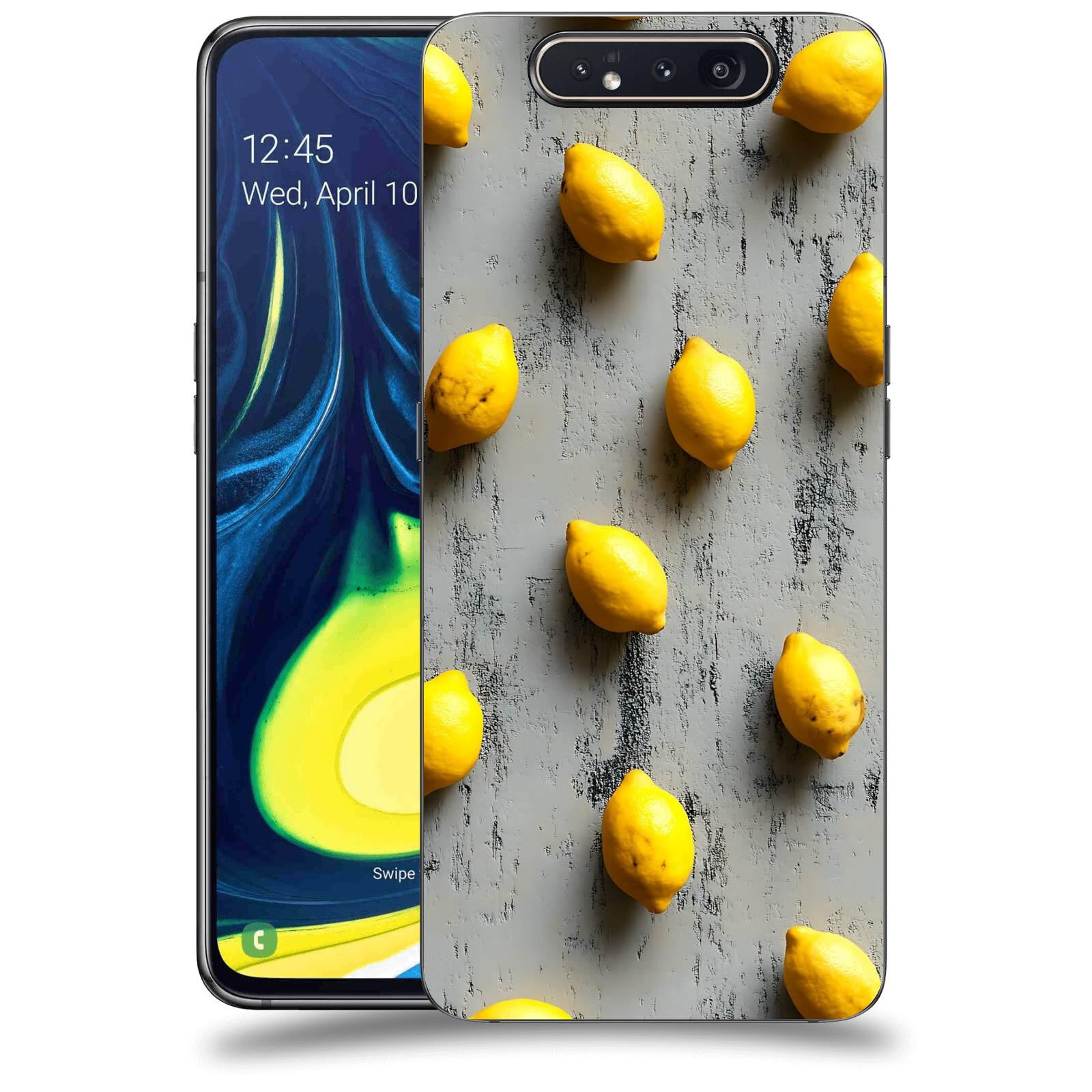 ACOVER Kryt na mobil Samsung Galaxy A80 A805F - Citrusová harmonie