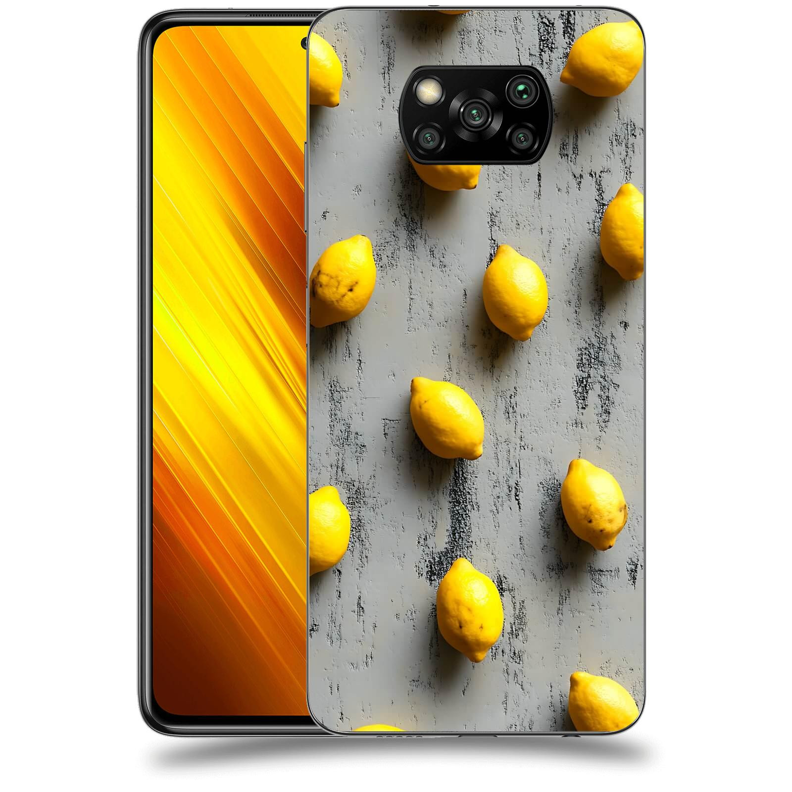 ACOVER Kryt na mobil Xiaomi Poco X3 - Citrusová harmonie