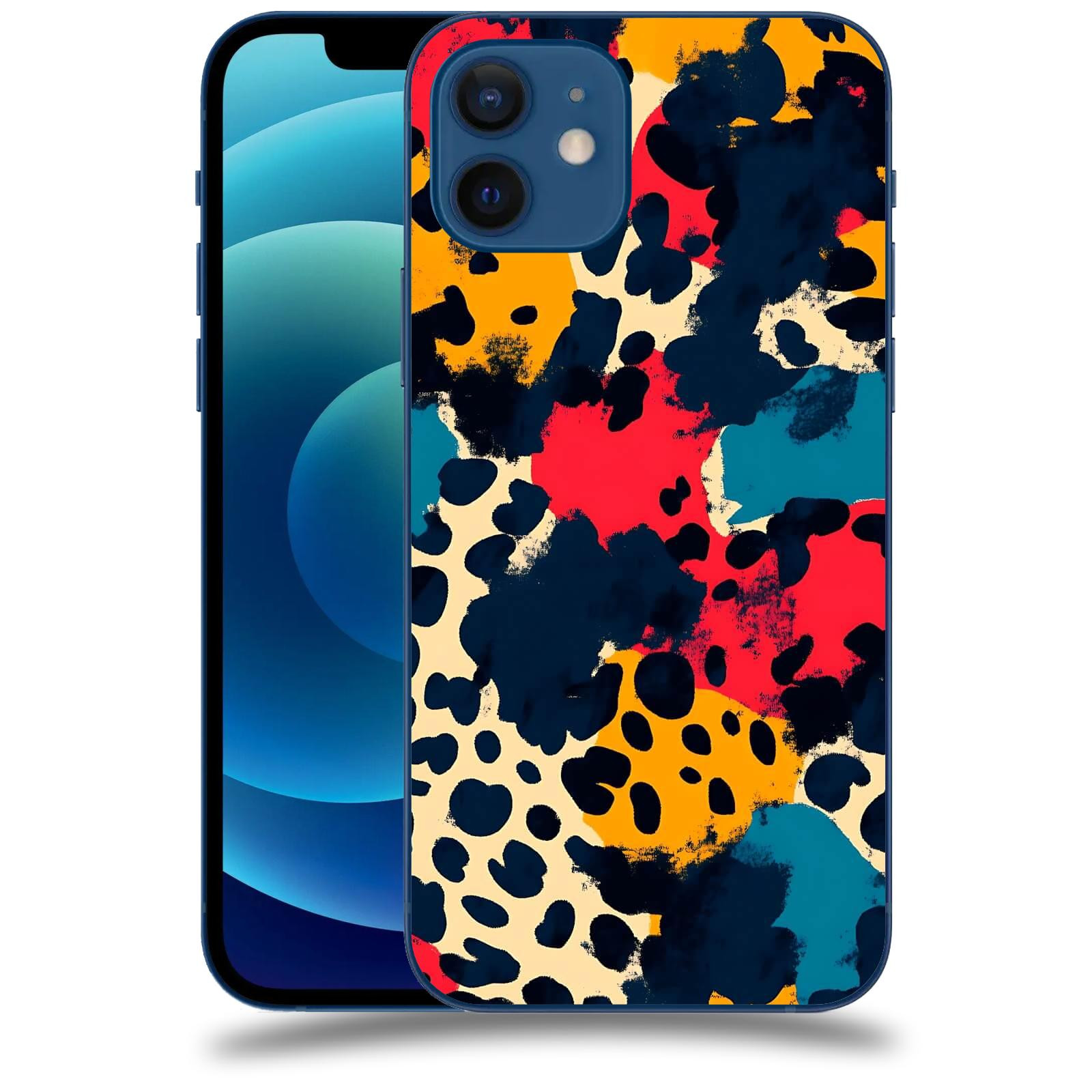 ACOVER Kryt na mobil Apple iPhone 12 - Divoká abstrakce