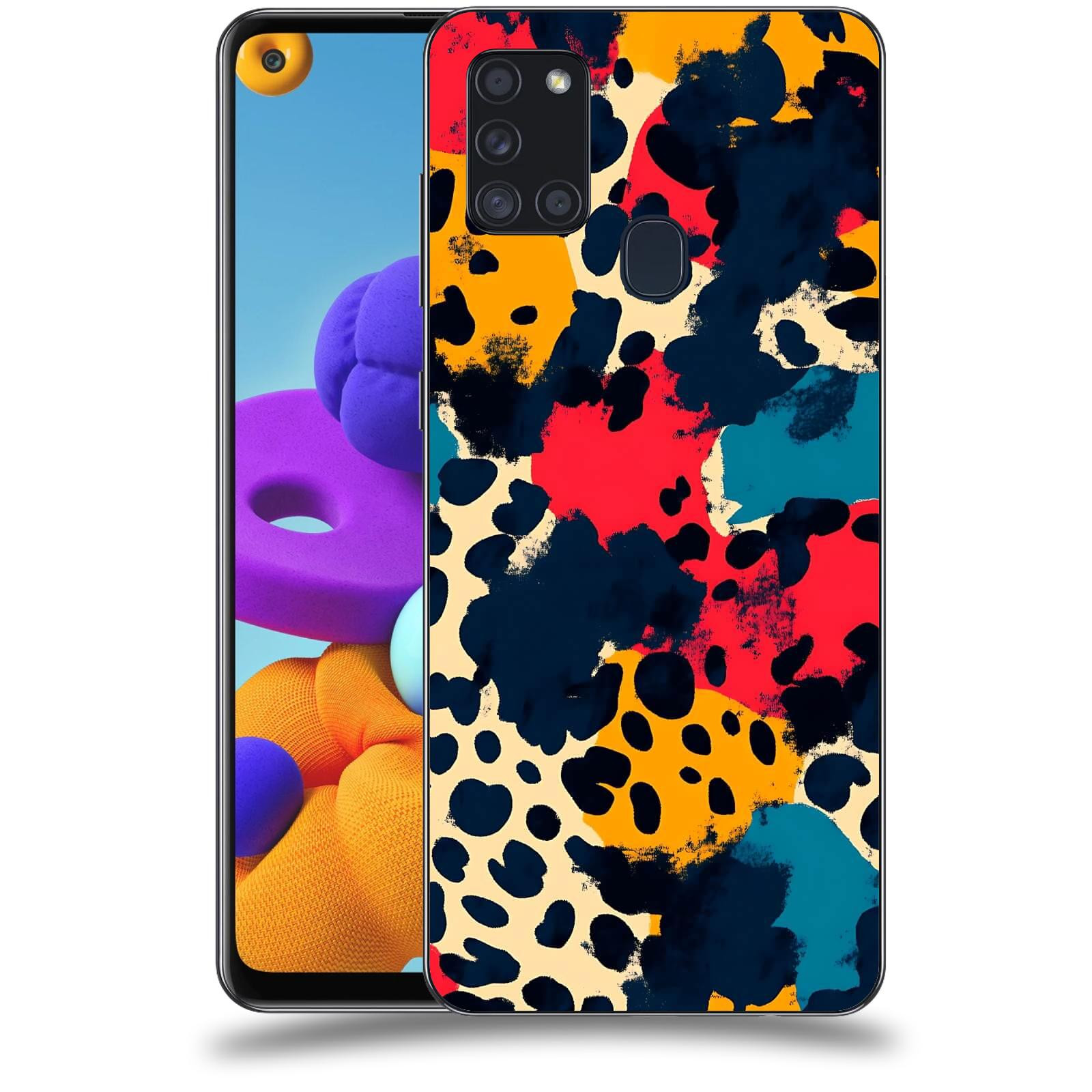 ACOVER Kryt na mobil Samsung Galaxy A21s - Divoká abstrakce