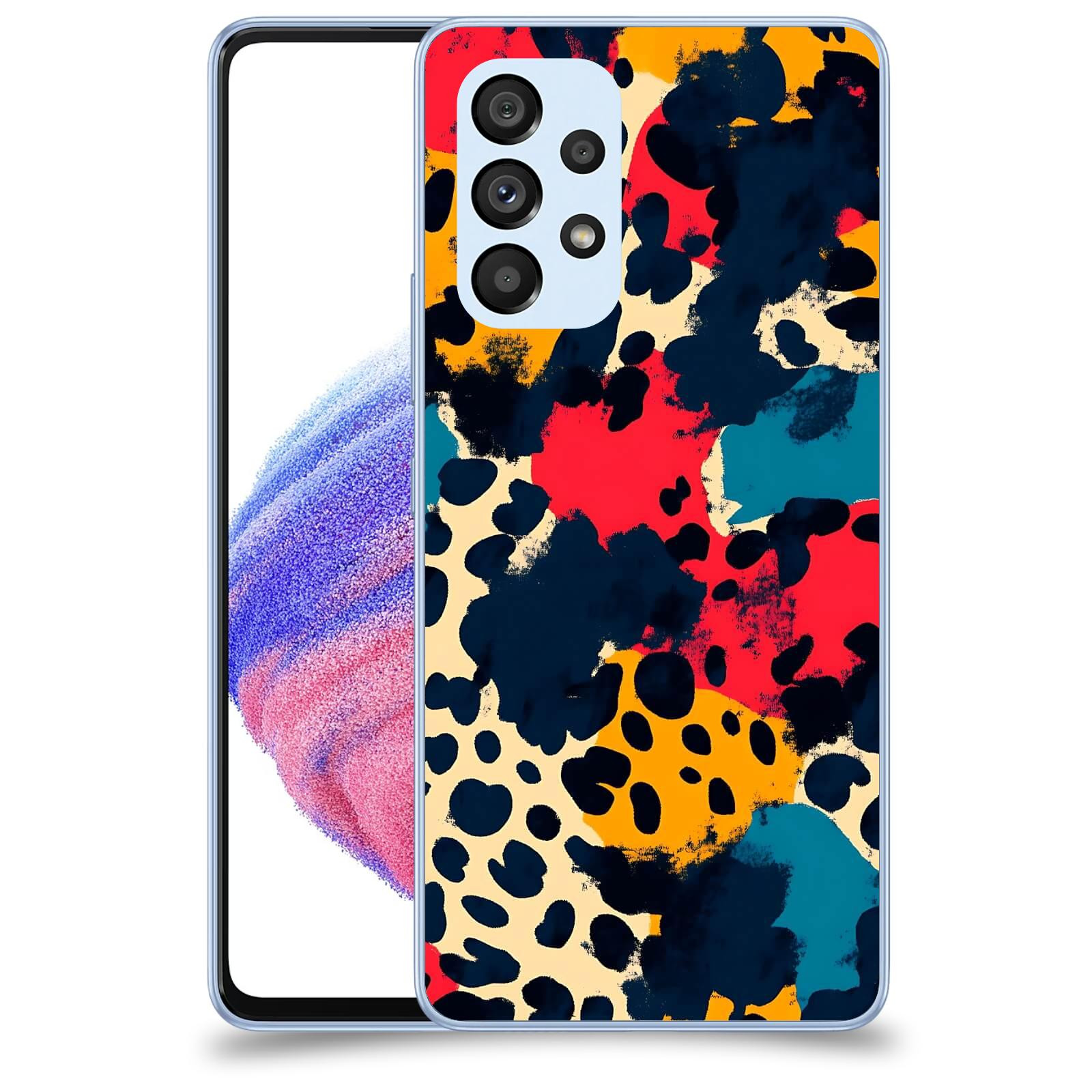 ACOVER Kryt na mobil Samsung Galaxy A32 5G A326B - Divoká abstrakce