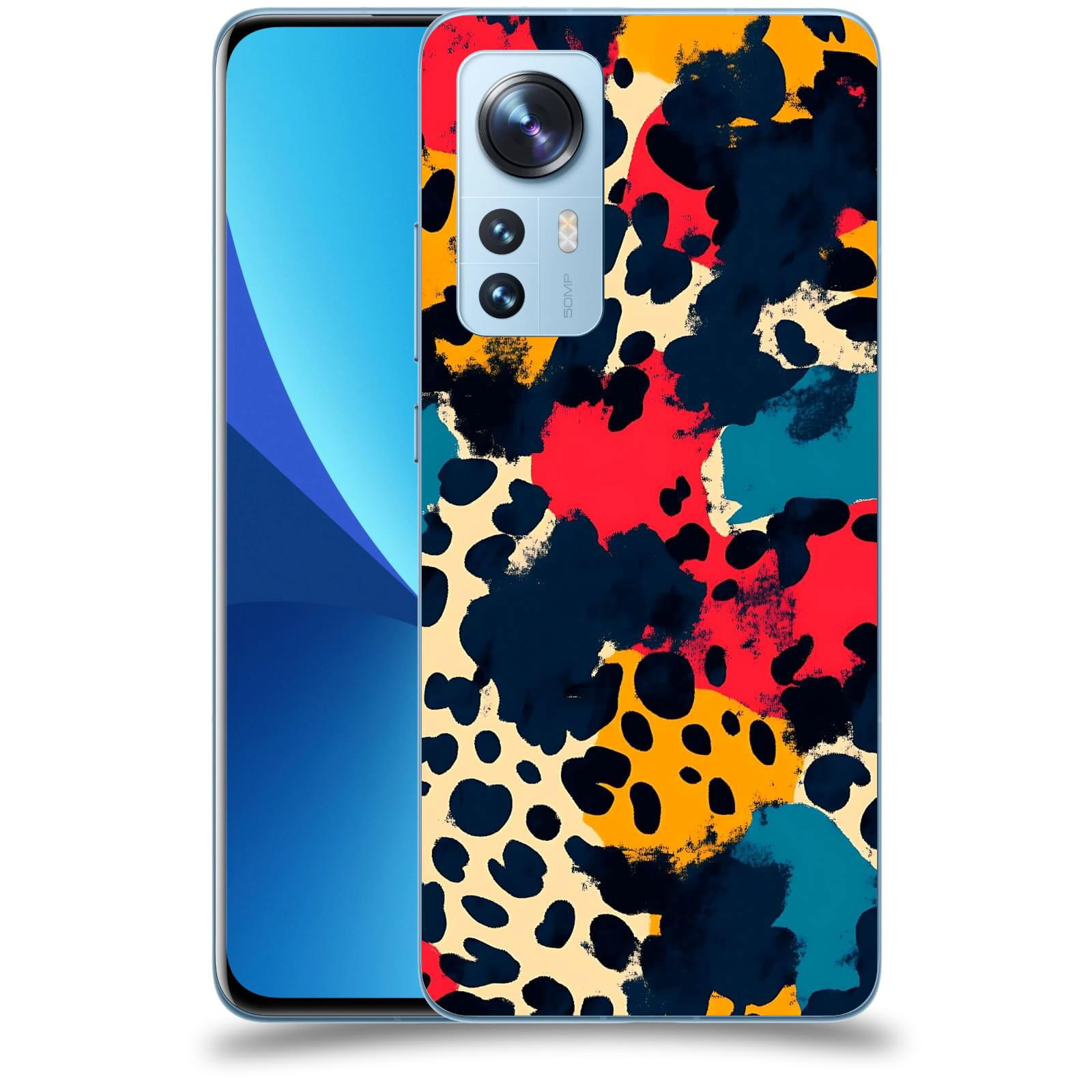 ACOVER Kryt na mobil Xiaomi 12X - Divoká abstrakce