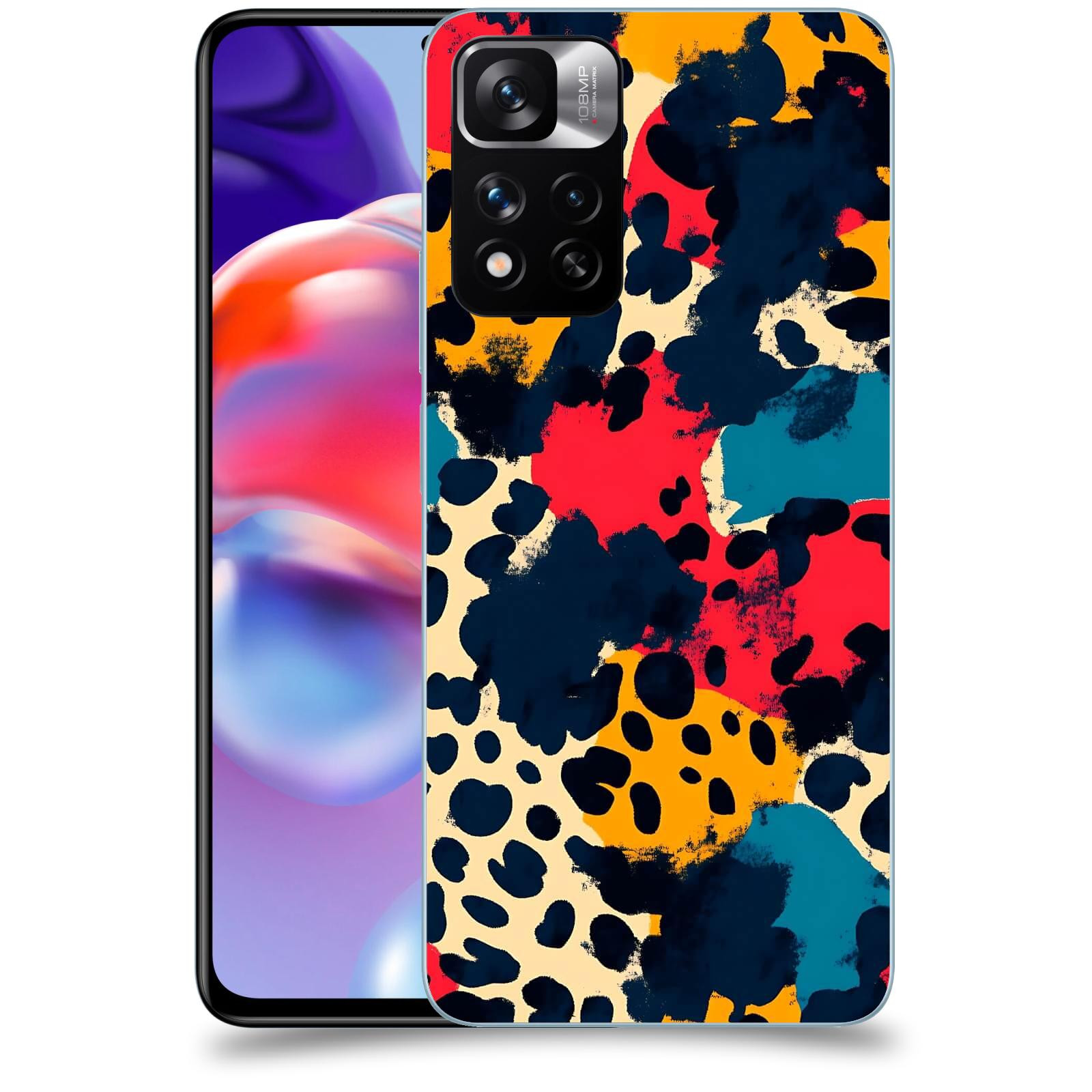 ACOVER Kryt na mobil Xiaomi Redmi Note 11 Pro+ 5G - Divoká abstrakce