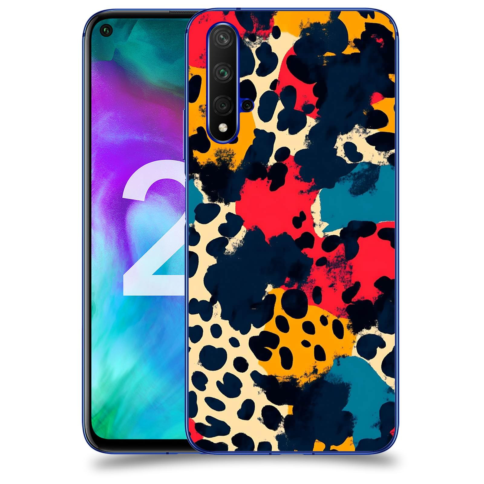 ACOVER Kryt na mobil Honor 20 - Divoká abstrakce