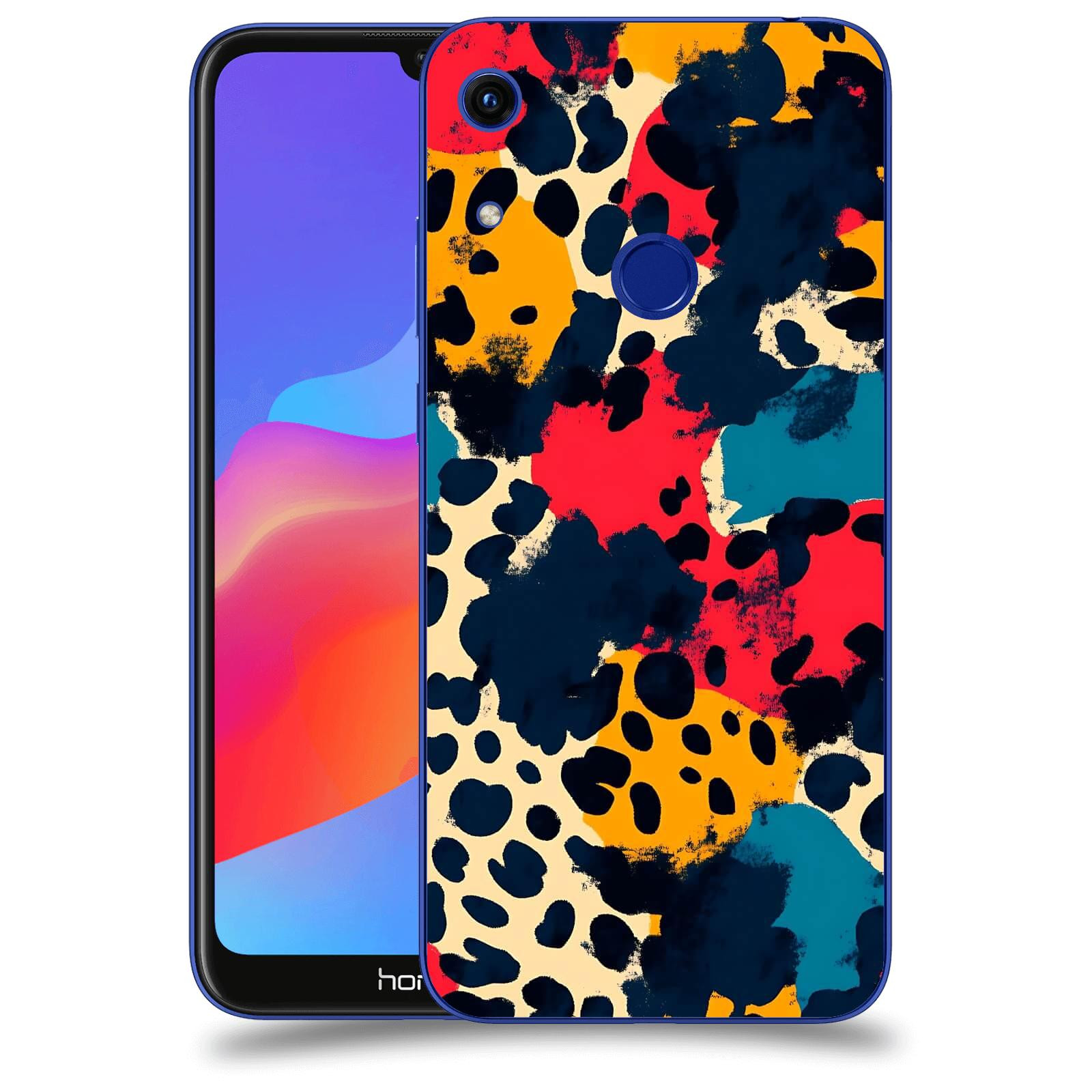 ACOVER Kryt na mobil Honor 8A - Divoká abstrakce