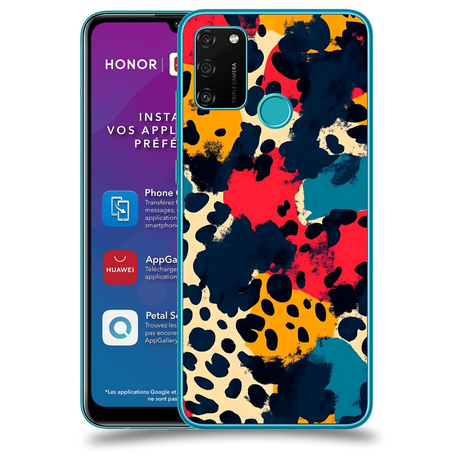 ACOVER Kryt na mobil Honor 9A - Divoká abstrakce