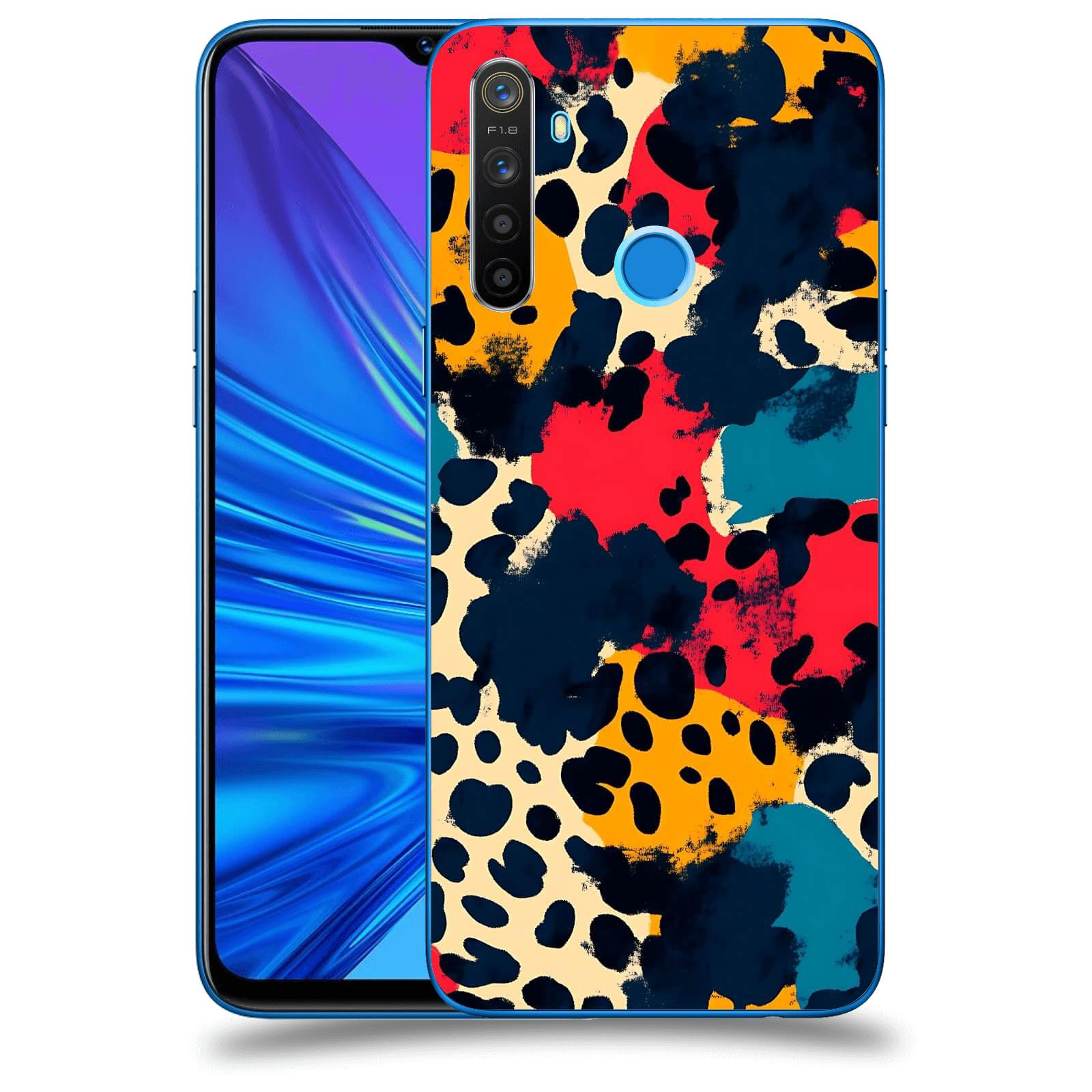 ACOVER Kryt na mobil Realme 5 - Divoká abstrakce