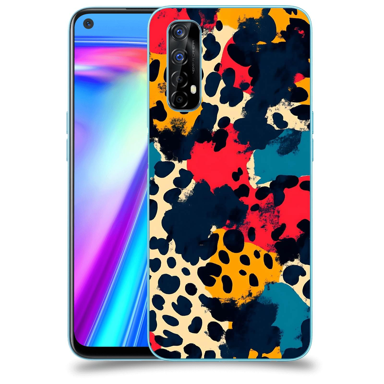 ACOVER Kryt na mobil Realme 7 - Divoká abstrakce