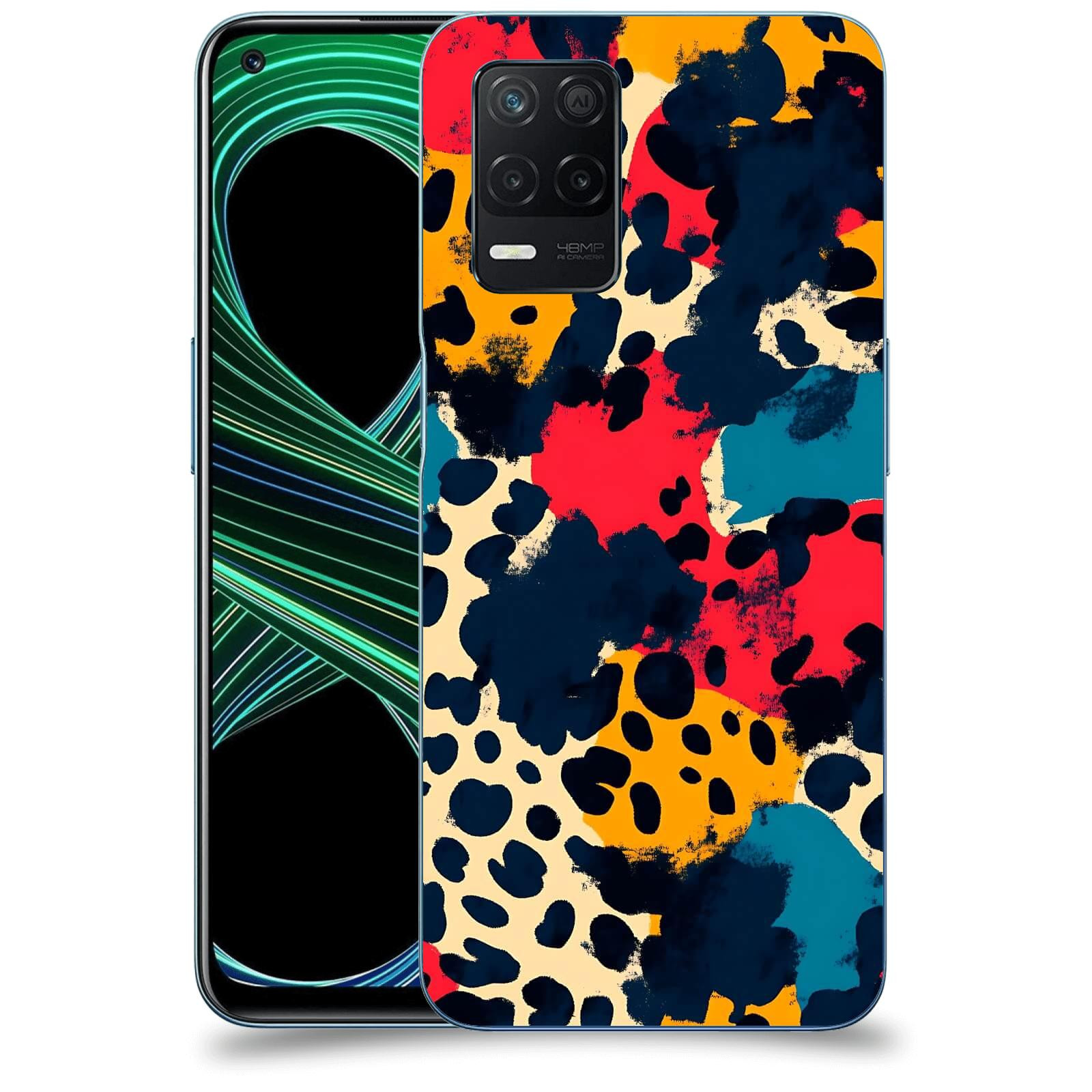 ACOVER Kryt na mobil Realme 8 5G - Divoká abstrakce