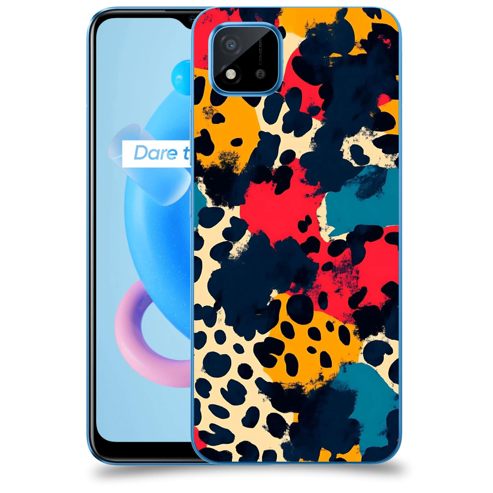 ACOVER Kryt na mobil Realme C11 (2021) - Divoká abstrakce