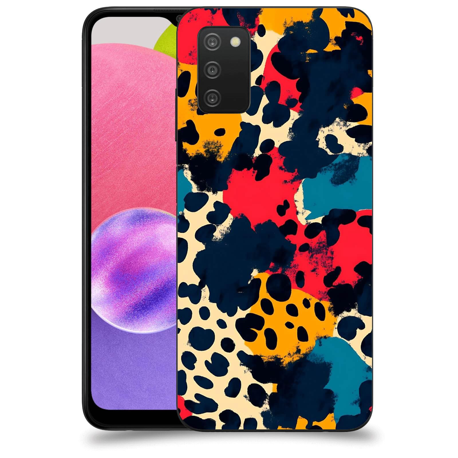 ACOVER Kryt na mobil Samsung Galaxy A03s A037G - Divoká abstrakce