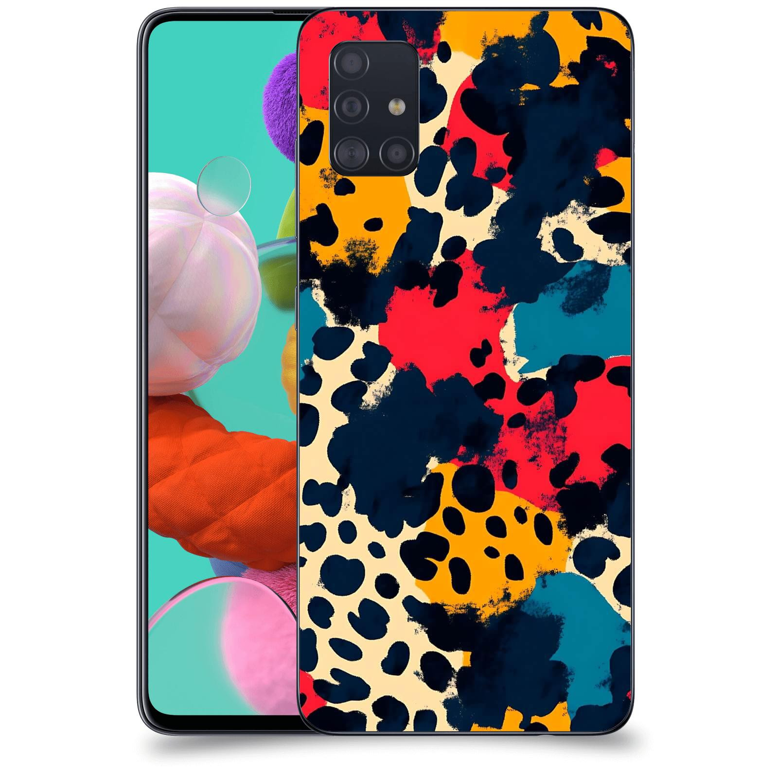 ACOVER Kryt na mobil Samsung Galaxy A51 A515F - Divoká abstrakce