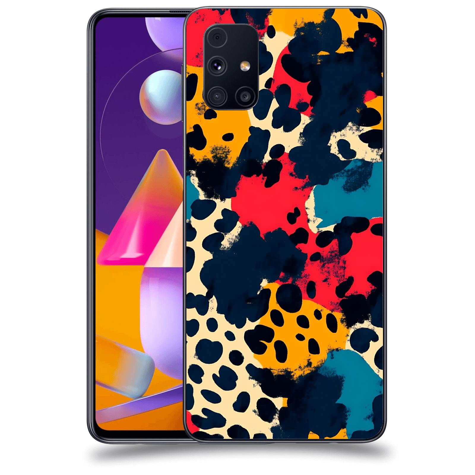 ACOVER Kryt na mobil Samsung Galaxy M31s - Divoká abstrakce