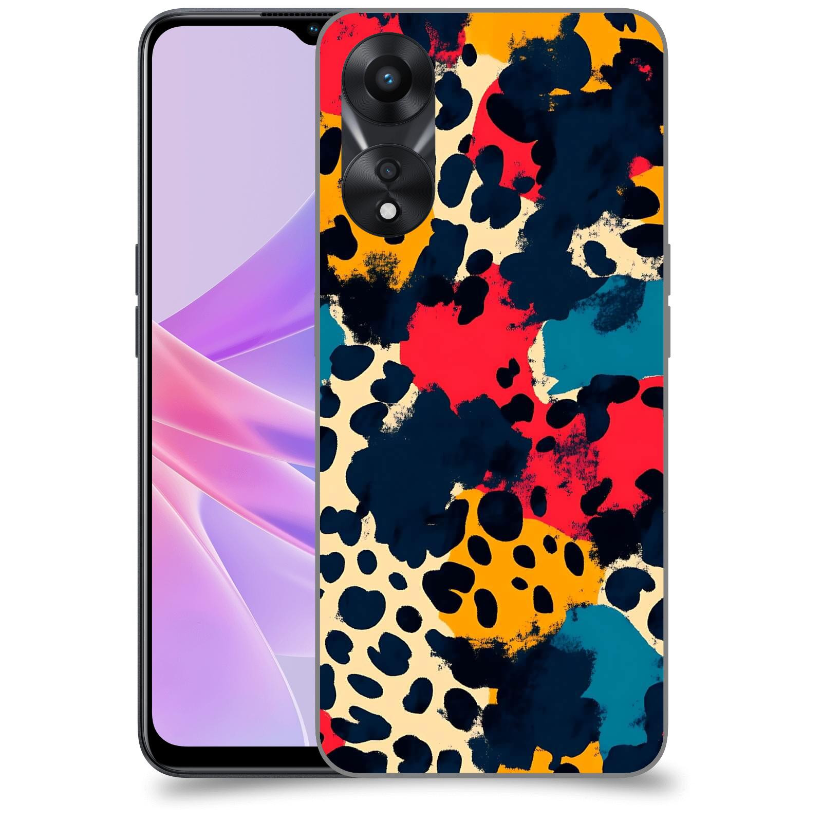 ACOVER Kryt na mobil OPPO A78 5G - Divoká abstrakce