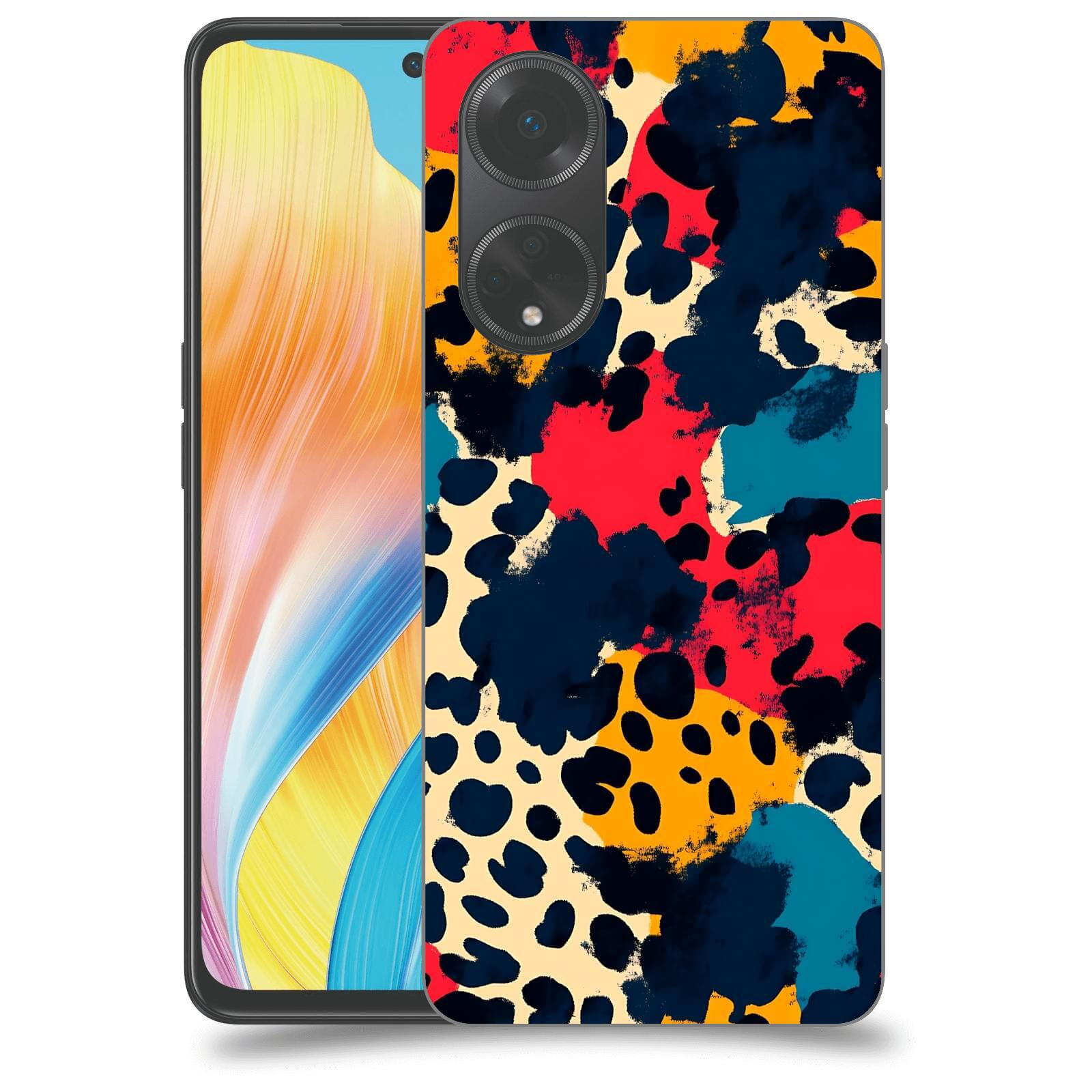ACOVER Kryt na mobil OPPO A98 5G - Divoká abstrakce
