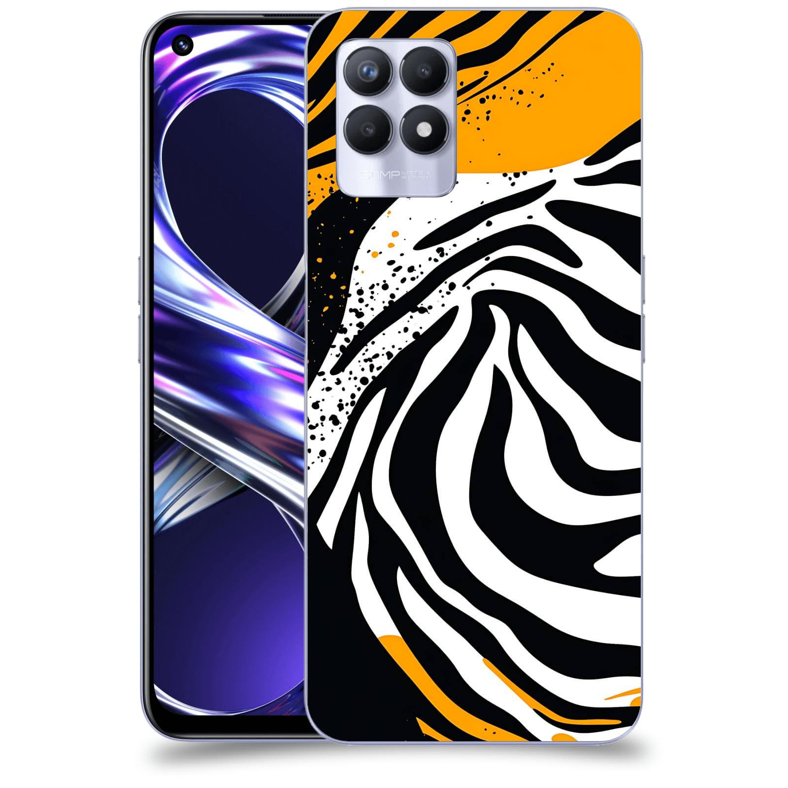 ACOVER Kryt na mobil Realme 8i - Divoký kontrast