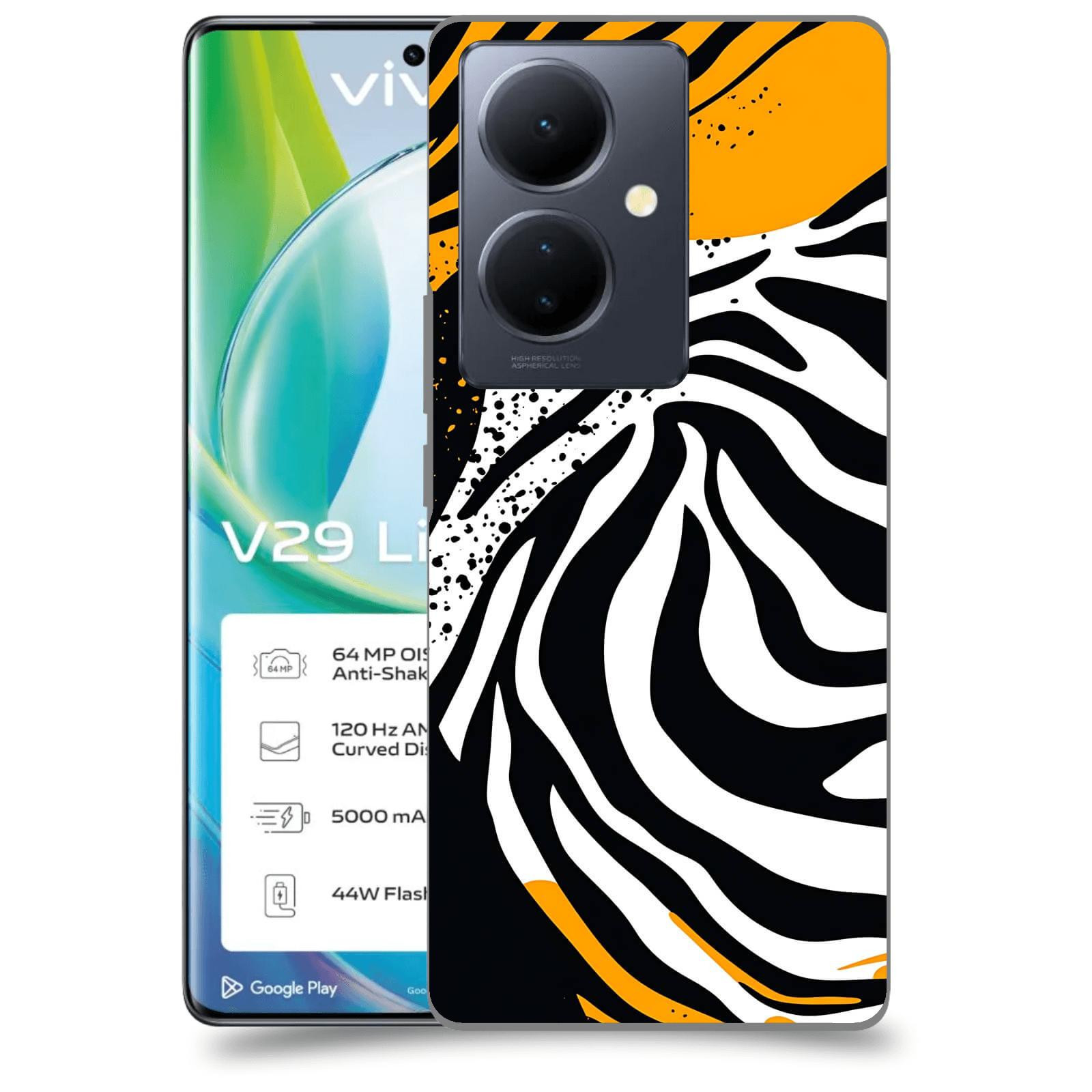 ACOVER Kryt na mobil VIVO V29 Lite 5G - Divoký kontrast