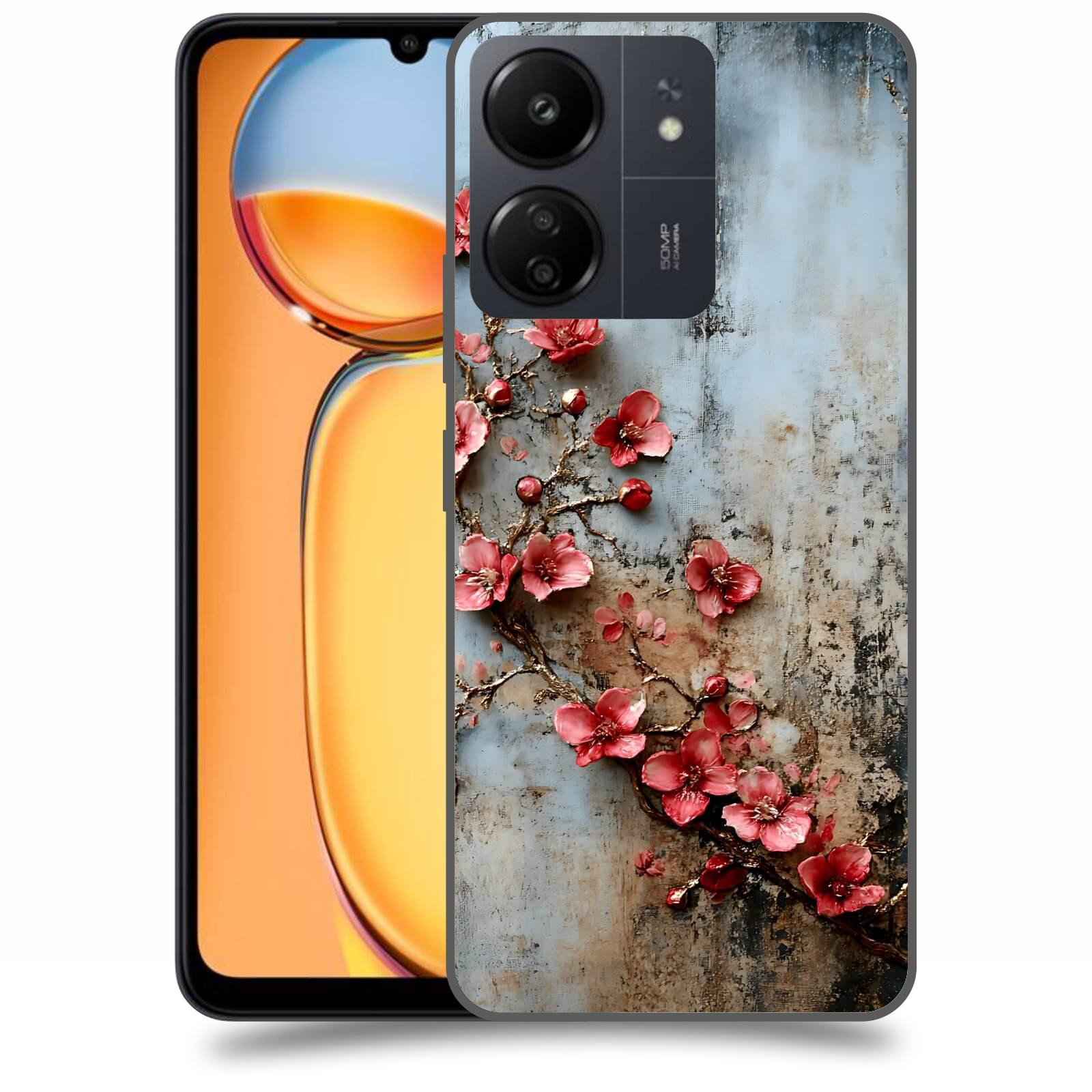 ACOVER Kryt na mobil Xiaomi Redmi 13C 4G  Drsná krása