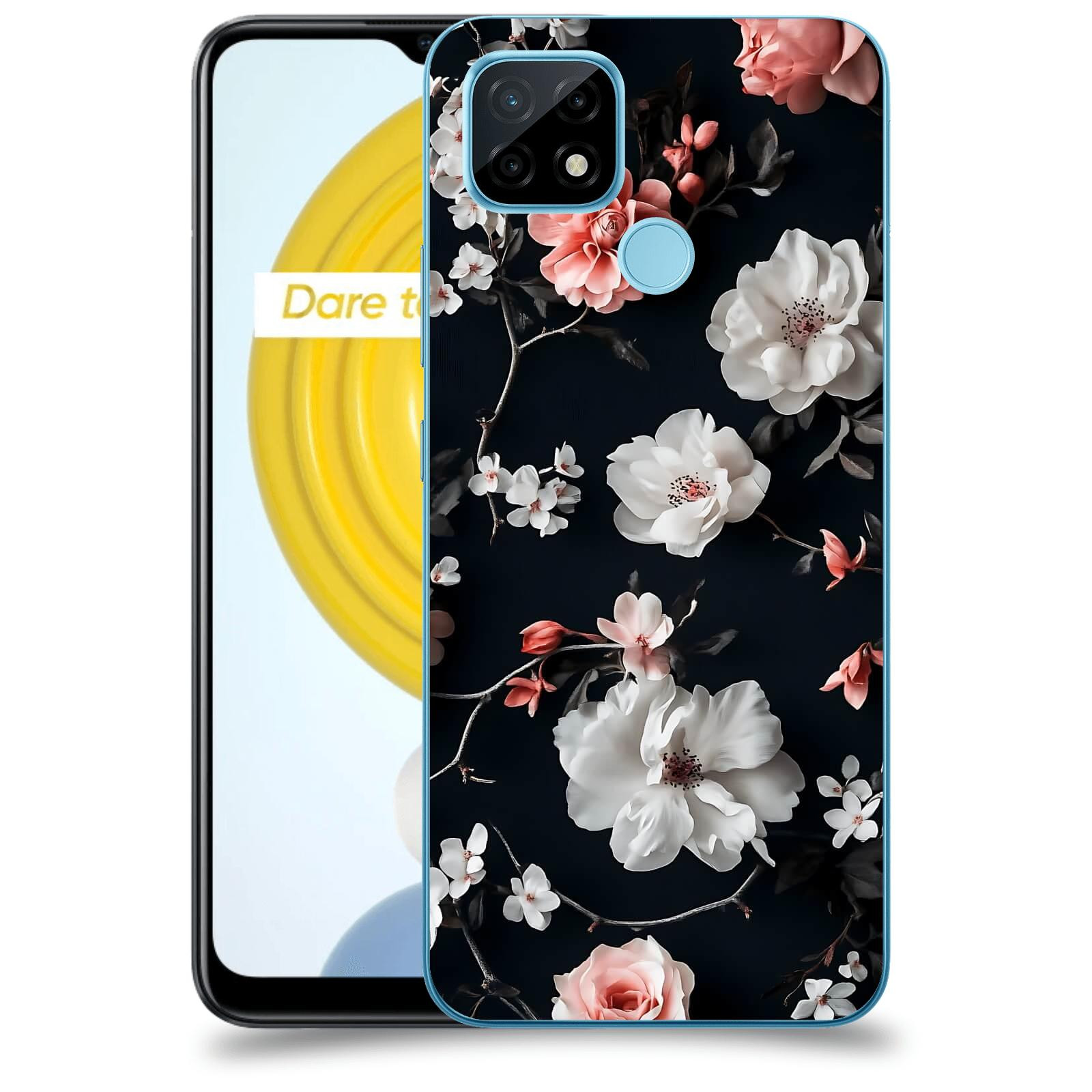 ACOVER Kryt na mobil Realme C21 - Elegantní kontrast