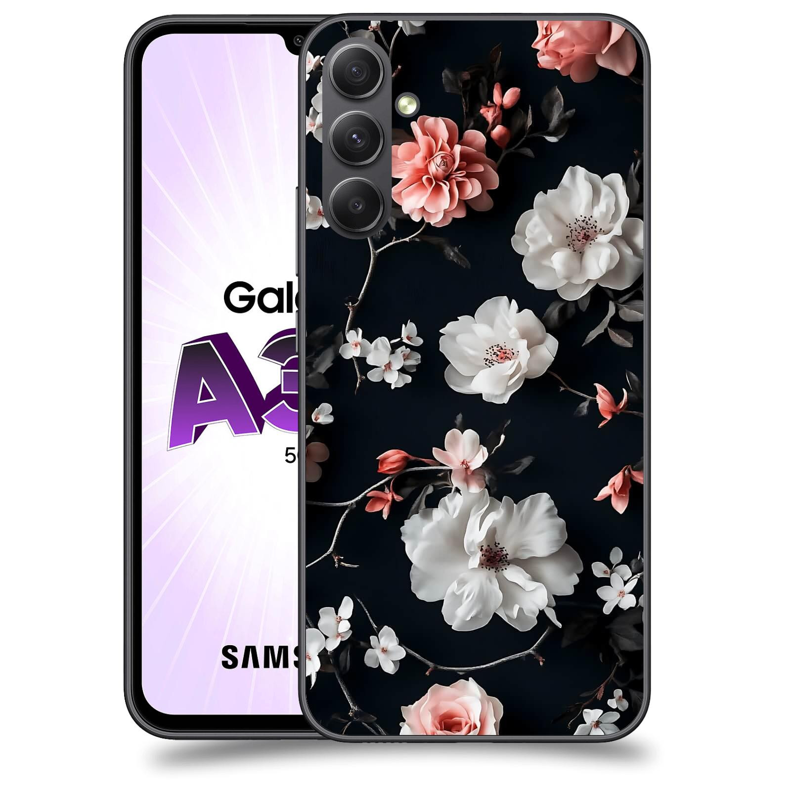 ACOVER Kryt na mobil Samsung Galaxy A34 - Elegantní kontrast