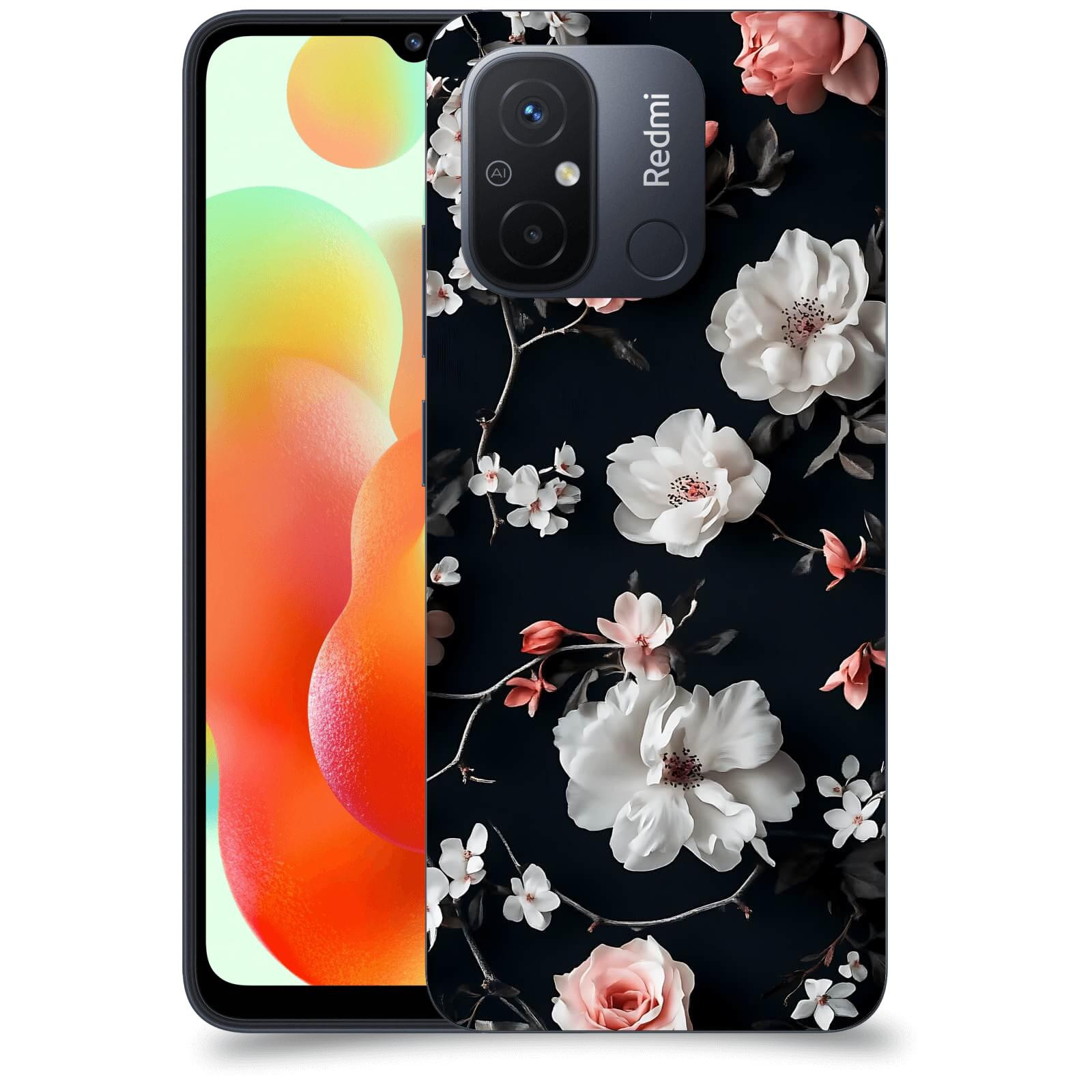 ACOVER Kryt na mobil Xiaomi Redmi 12C - Elegantní kontrast