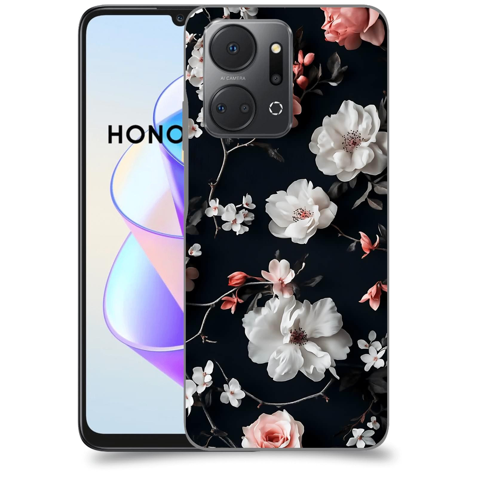 ACOVER Kryt na mobil HONOR X7a - Elegantní kontrast