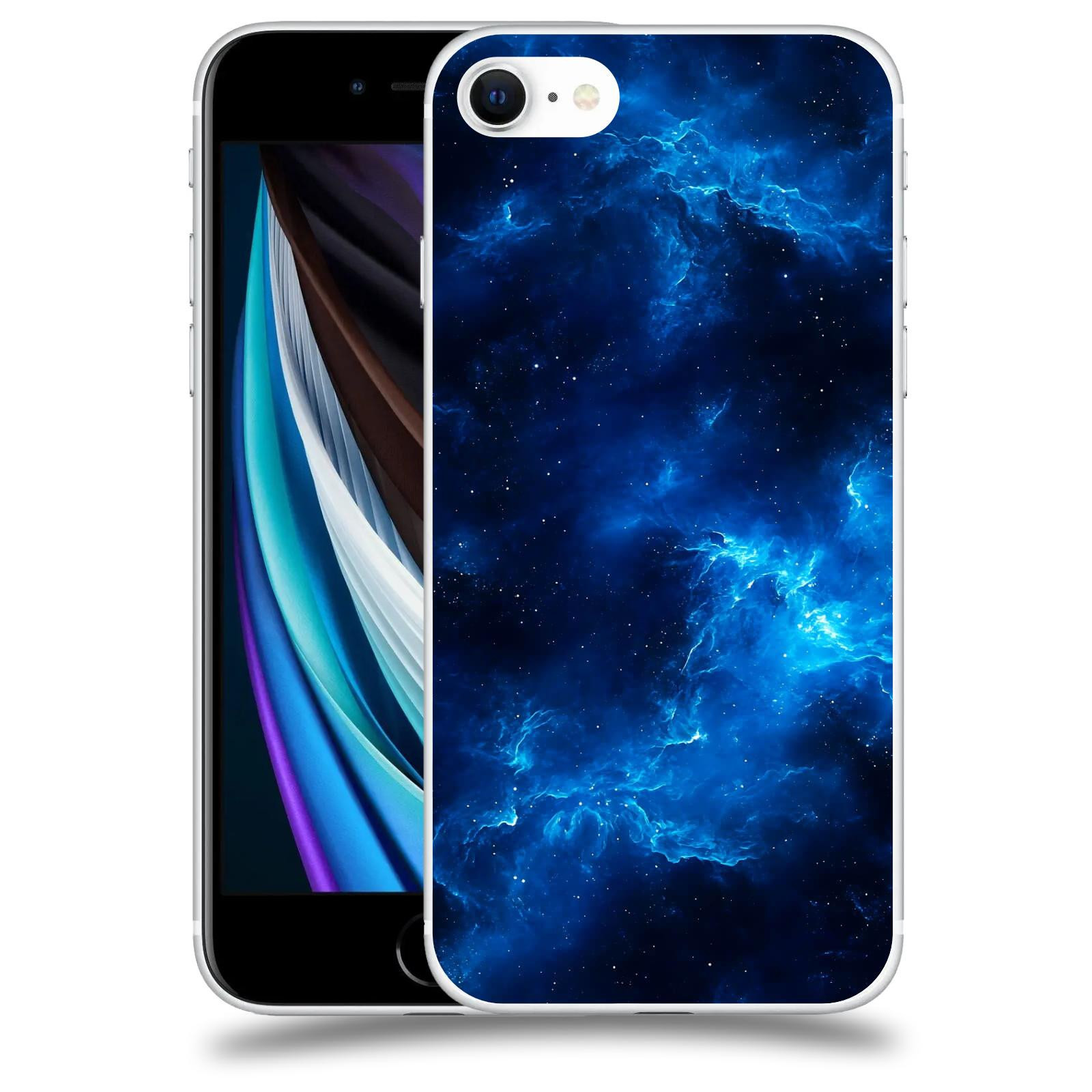 ACOVER Kryt na mobil Apple iPhone SE 2020 - Elektrická mlhovina