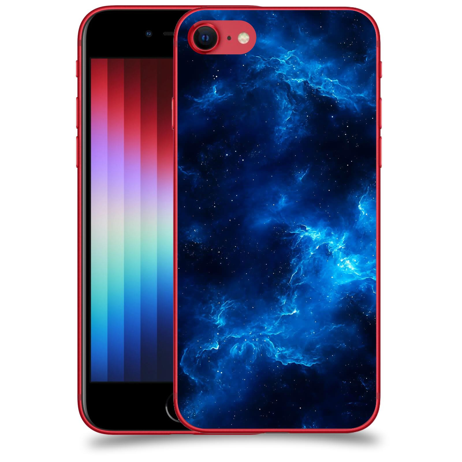 ACOVER Kryt na mobil Apple iPhone SE 2022 - Elektrická mlhovina