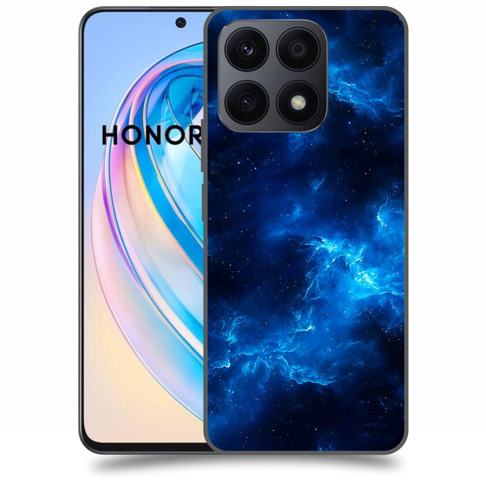 ACOVER Kryt na mobil Honor X8a - Elektrická mlhovina