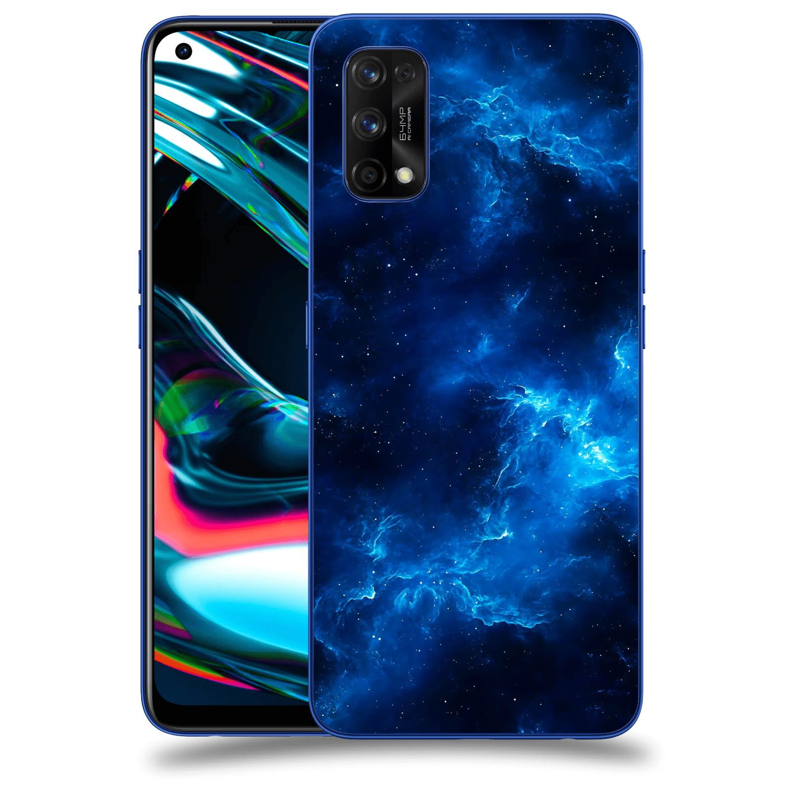 ACOVER Kryt na mobil Realme 7 Pro - Elektrická mlhovina