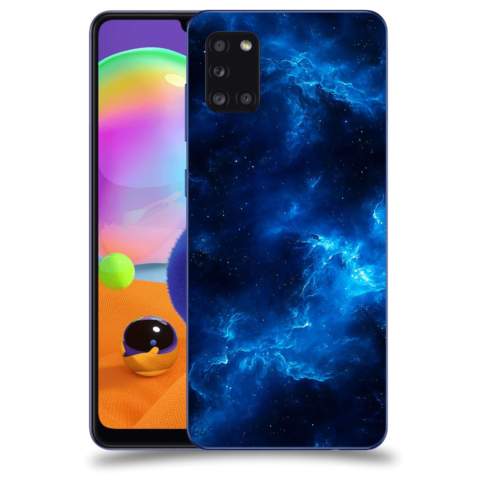 ACOVER Kryt na mobil Samsung Galaxy A31 A315F - Elektrická mlhovina