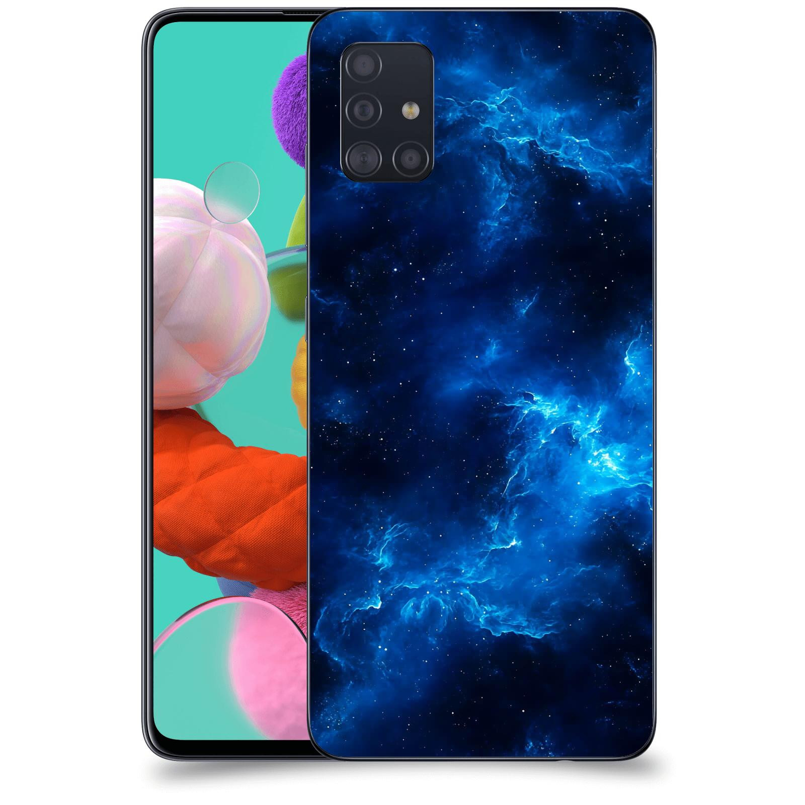 ACOVER Kryt na mobil Samsung Galaxy A51 A515F - Elektrická mlhovina
