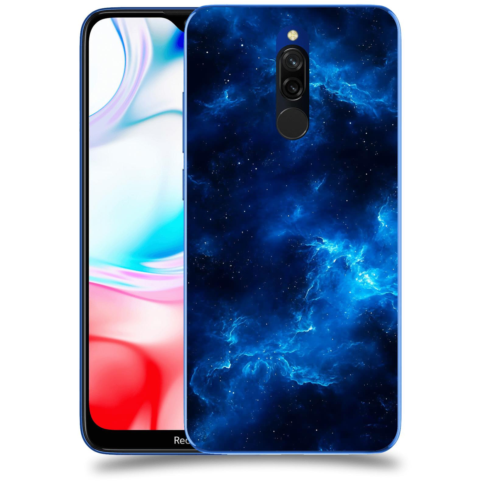 ACOVER Kryt na mobil Xiaomi Redmi 8 - Elektrická mlhovina
