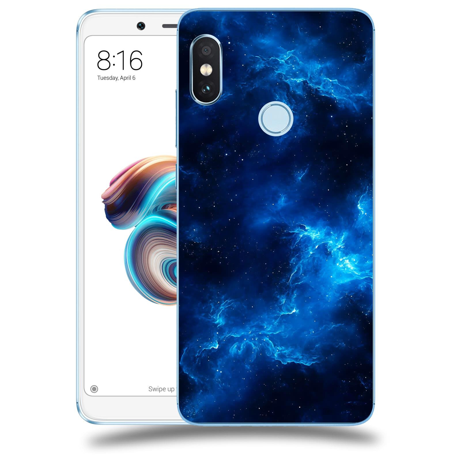 ACOVER Kryt na mobil Xiaomi Redmi Note 5 Global - Elektrická mlhovina